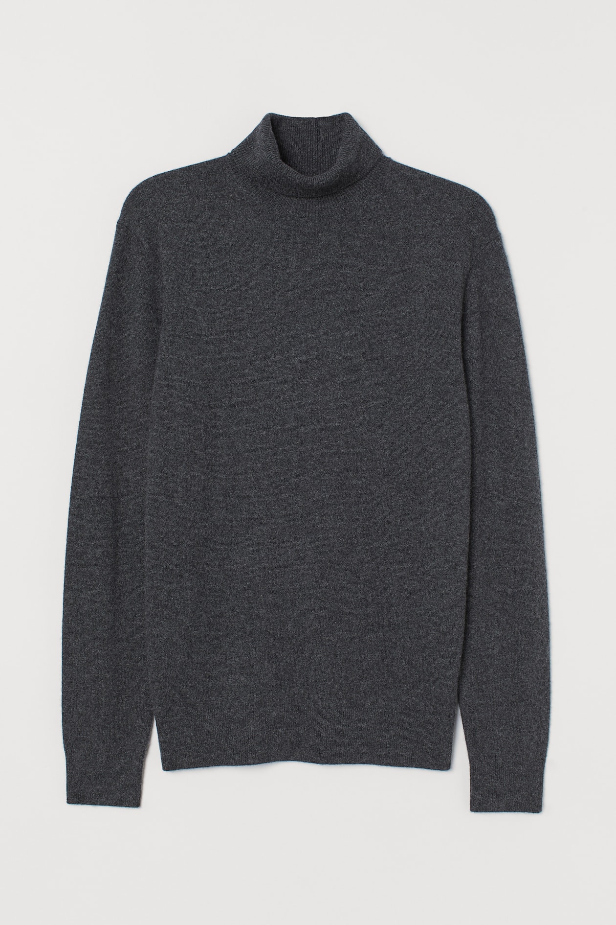 Kasjmier coltrui Donkergrijs gemêleerd HEREN H&M NL