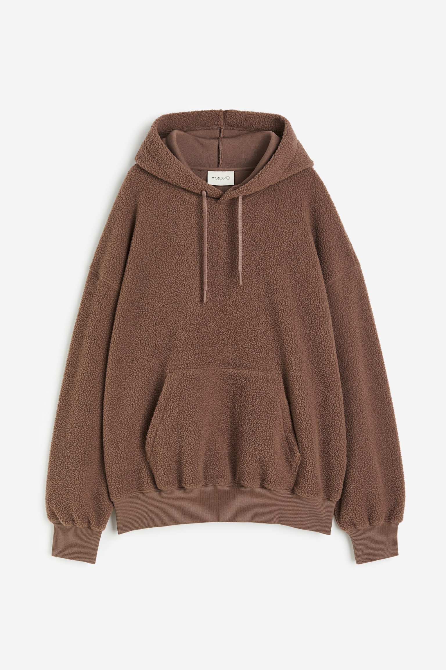 Activewear Hoodie In DryMove™ - Brown/Black - 1