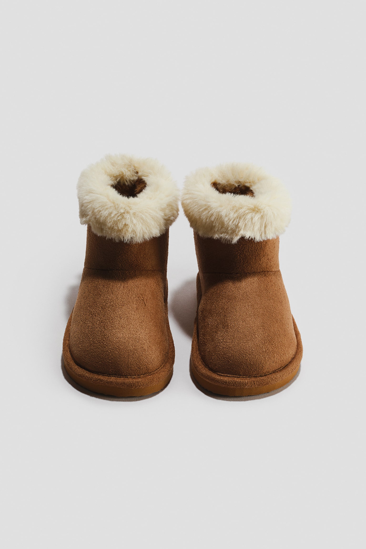 Детские ботинки H&M Fluffy-Lined, цвет: Коричневый — фото 3