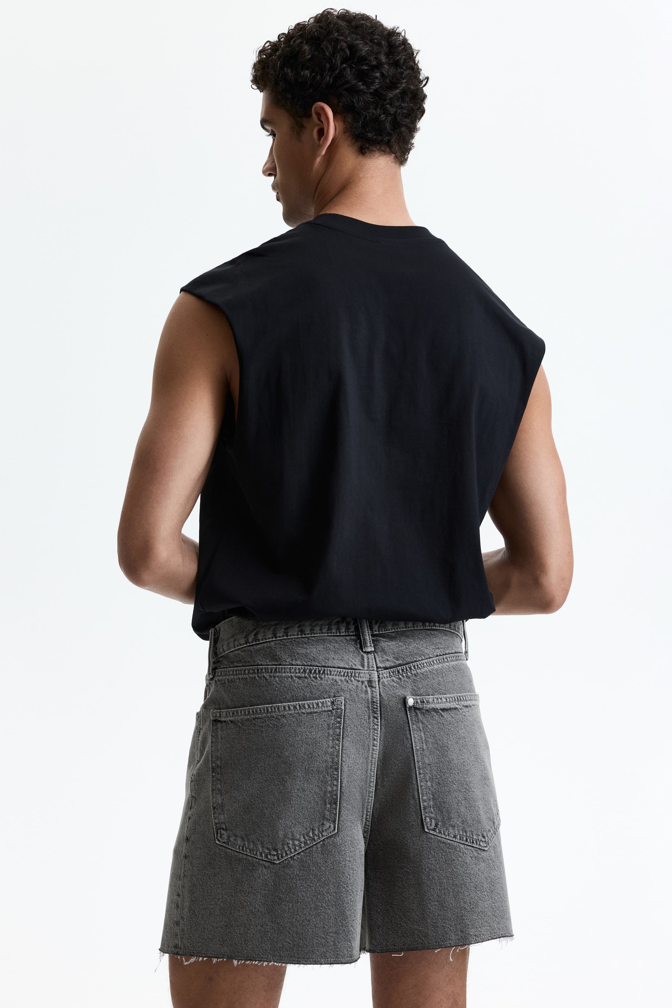 Short Baggy Denim Shorts