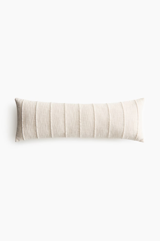 Cojín rectangular de algodón - Beige claro - 1