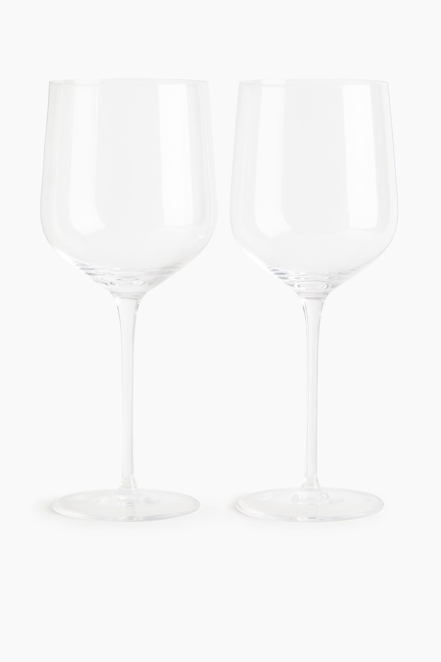 2-pack Copas para vino blanco - Transparente