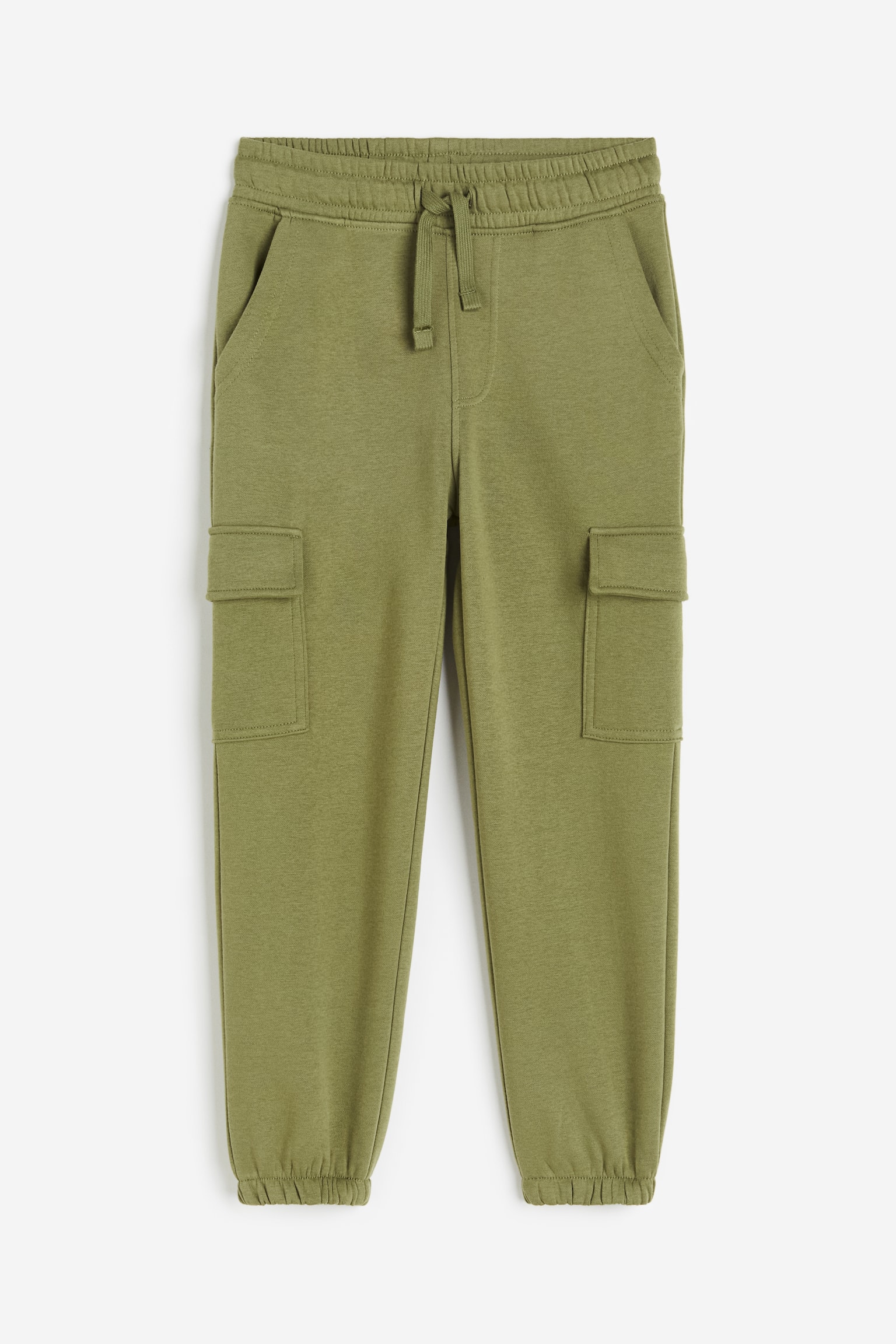 Cargo joggers - Khaki green/Black - 1