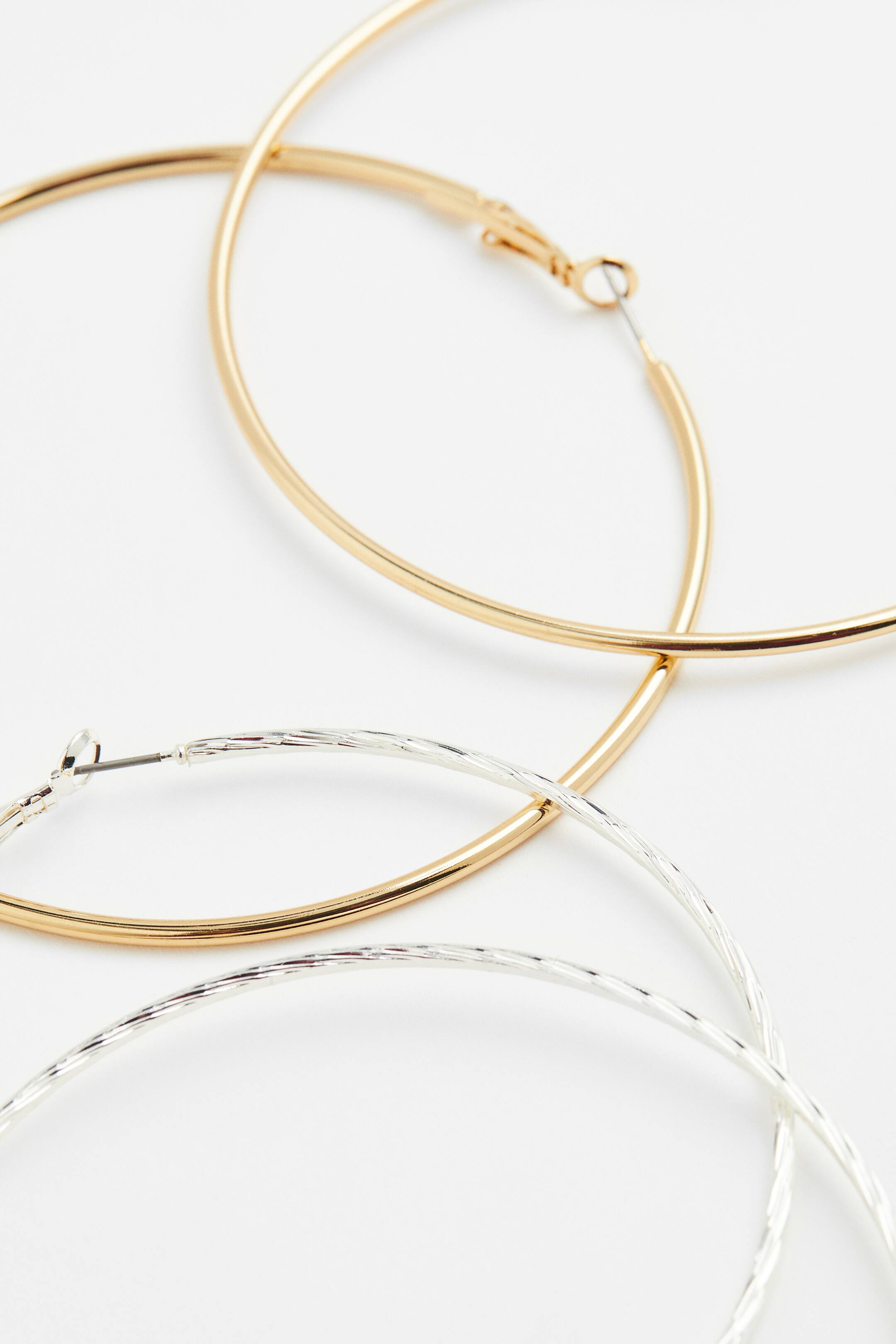 Orecchini A Cerchio Pandora Orecchini A Cerchio In Argento Sterling 925 - 10mm - Unisex Orecchini Argento Particolari - Foto 10