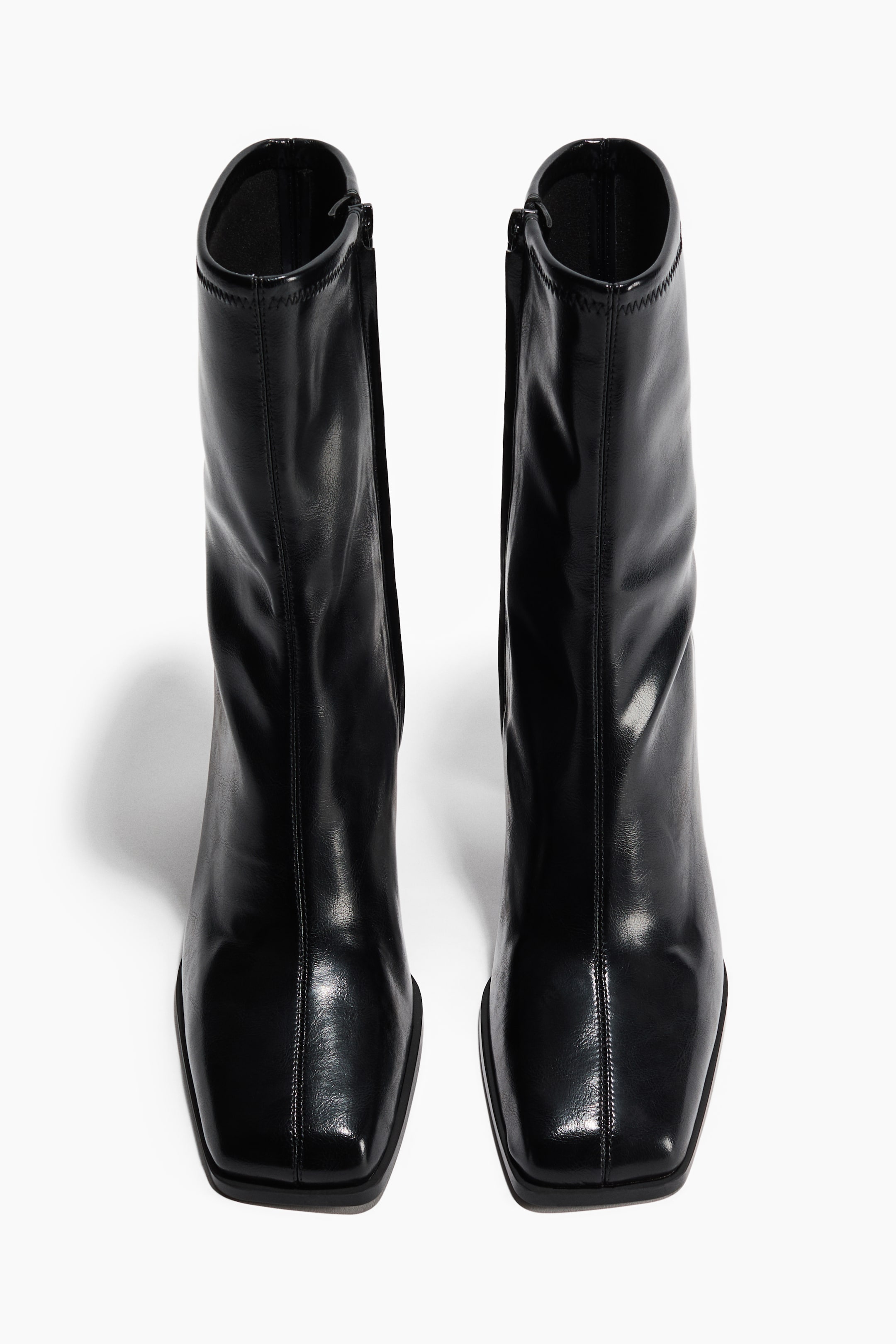 View larger image: Block-heeled ankle boots - Black - Ladies | H&M GB 5