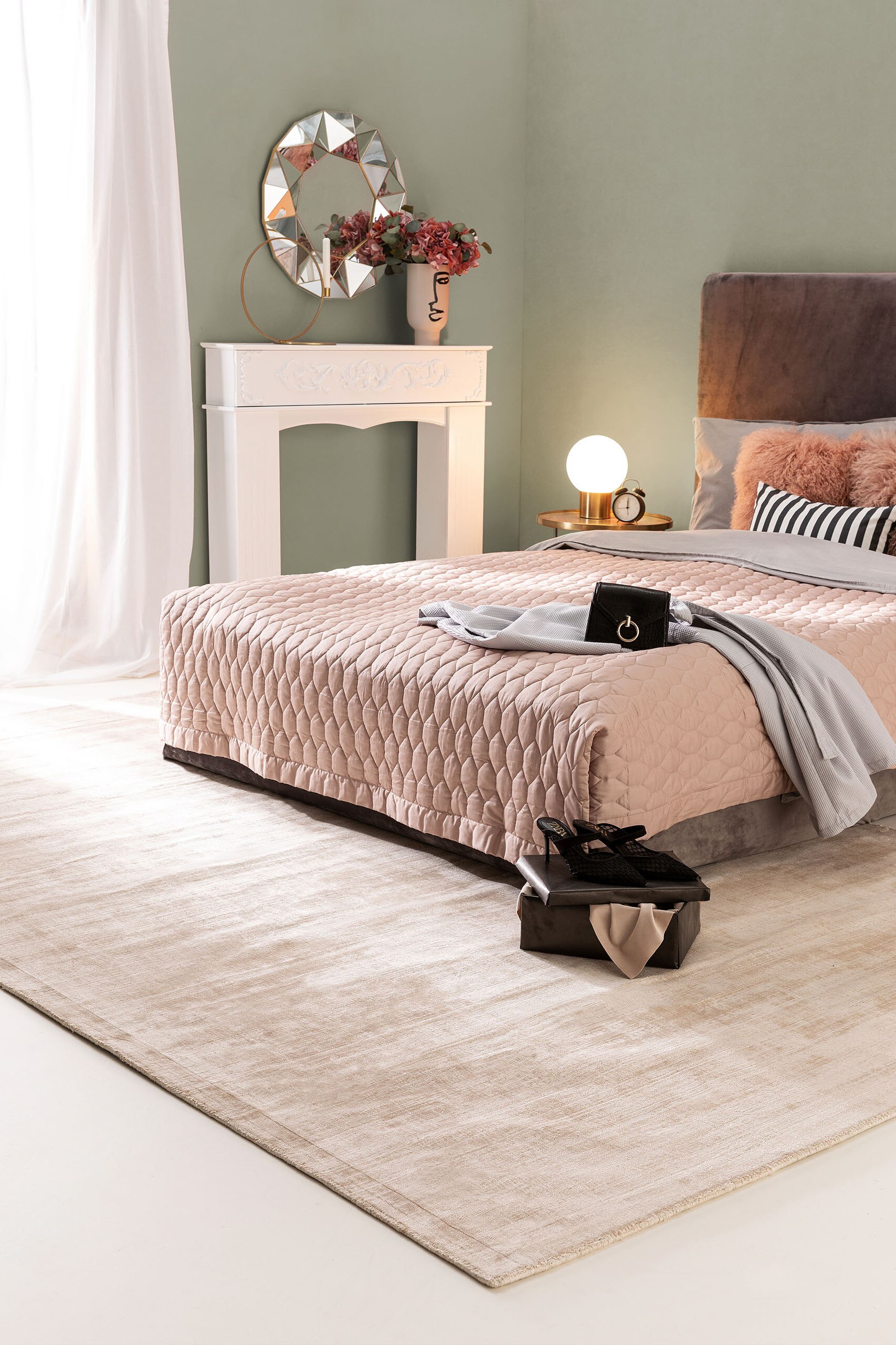 Viskoseteppich Nova - Cream