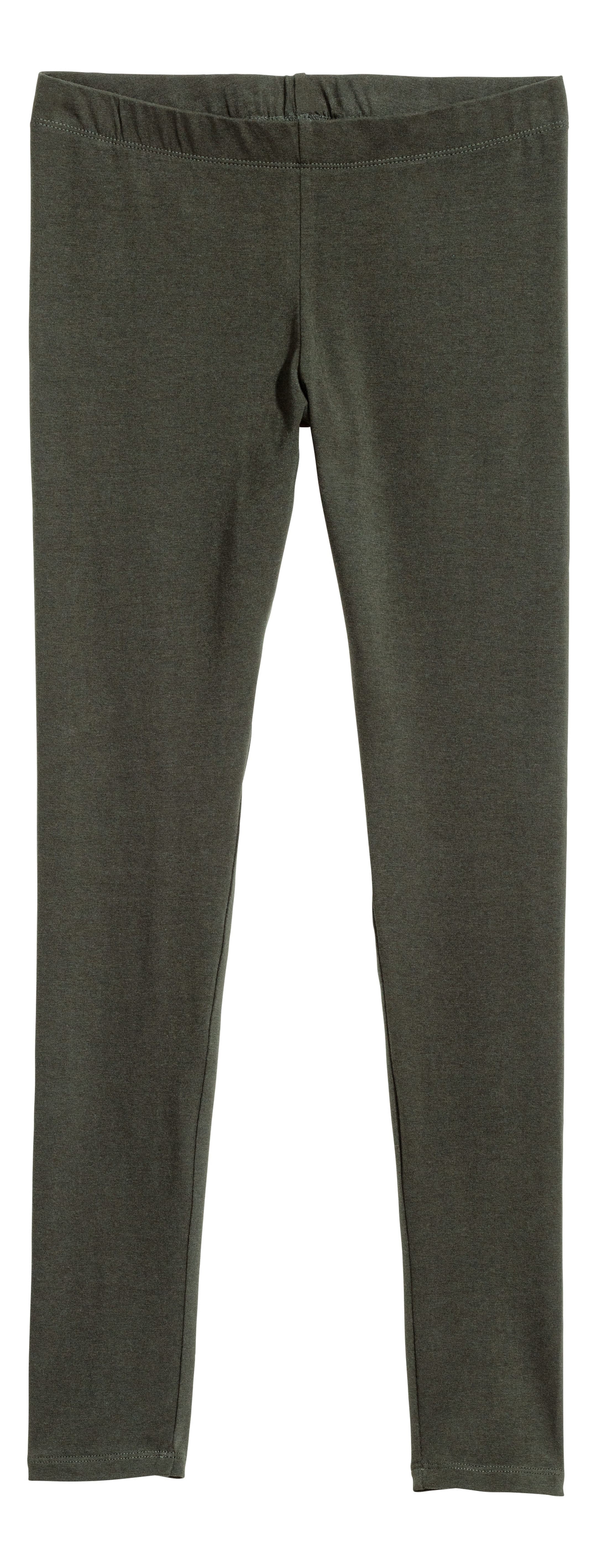 View larger image: Jersey Leggings - Dark green - Ladies | H&M US 1