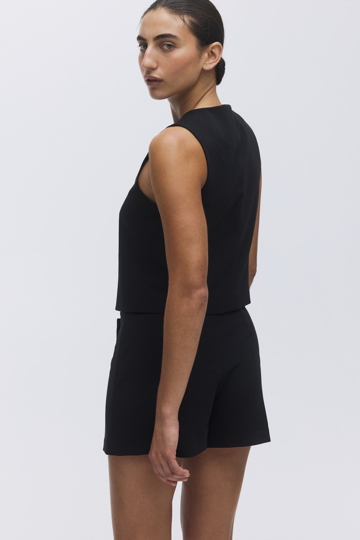 Asymmetric Wrap Vest - image 2