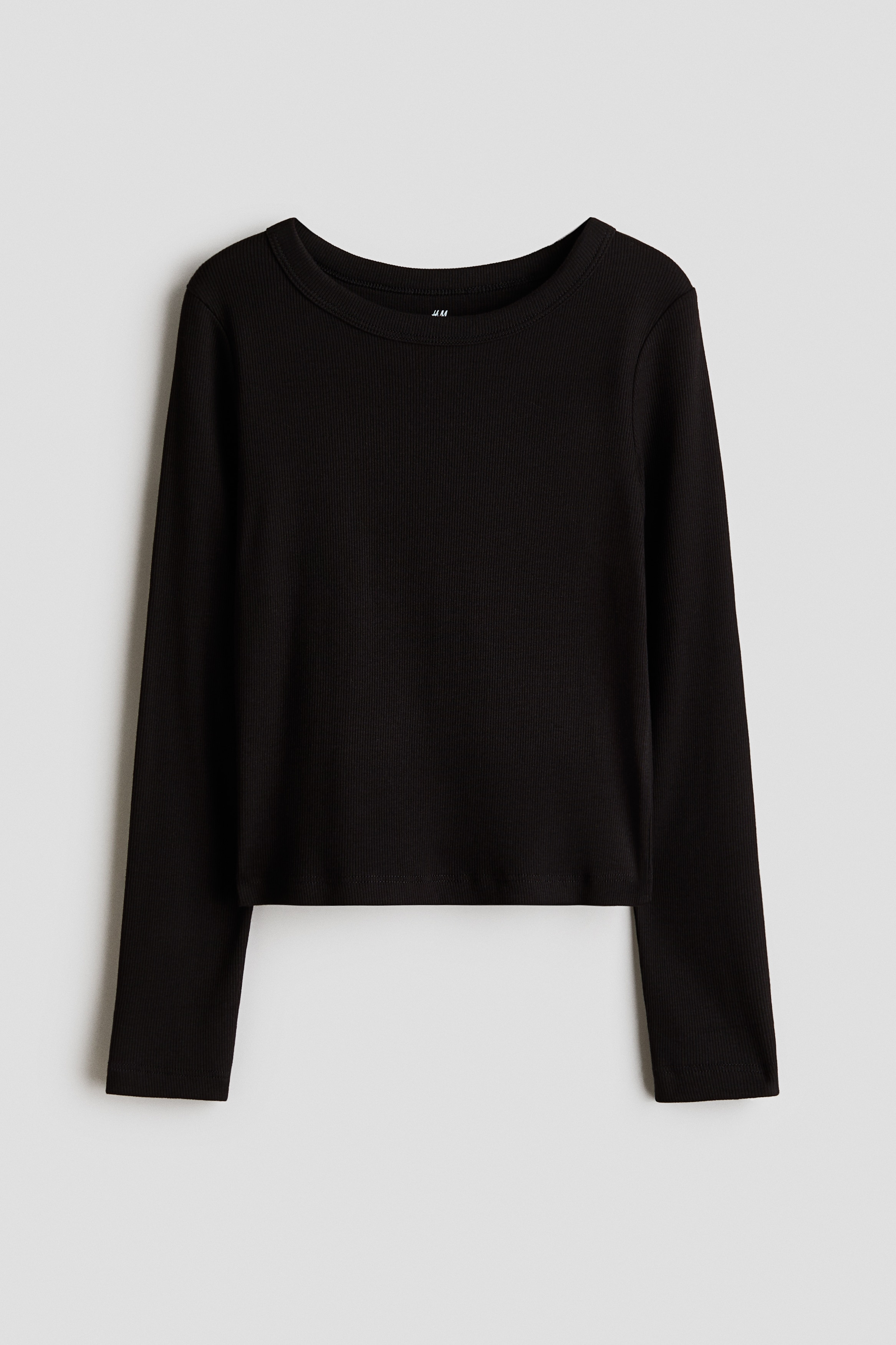 Ribbed cotton topModel