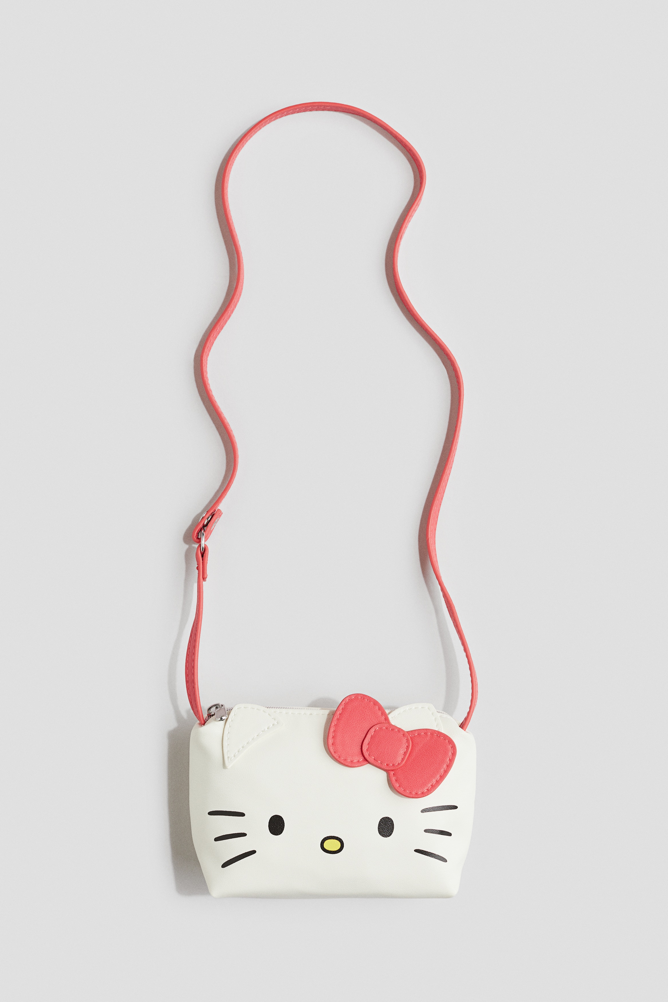 Τσάντα ώμου με απλικέ - Λευκό/Hello Kitty