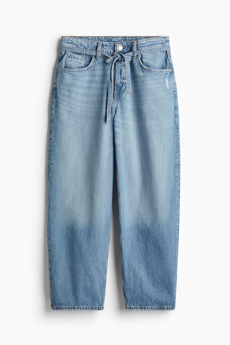 スーパーバギーローデニム - ライトデニムブルー - レディース | H&M JP