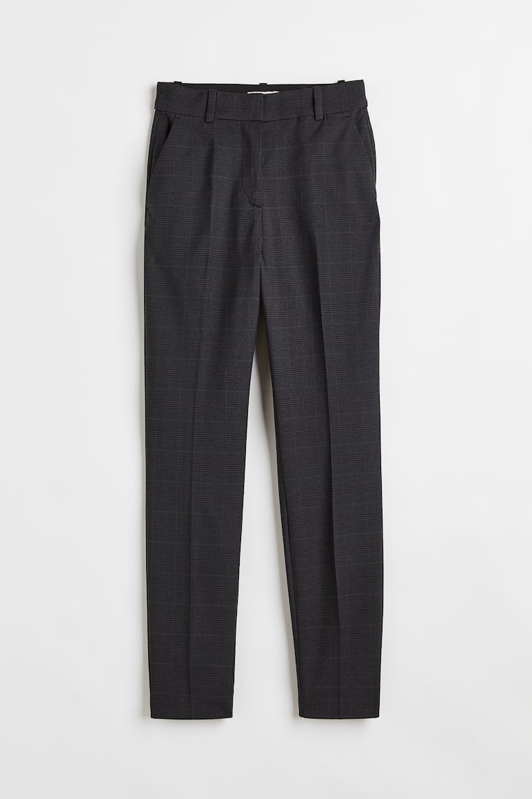 h and m cigarette pants Women's Black Cigarette trousers