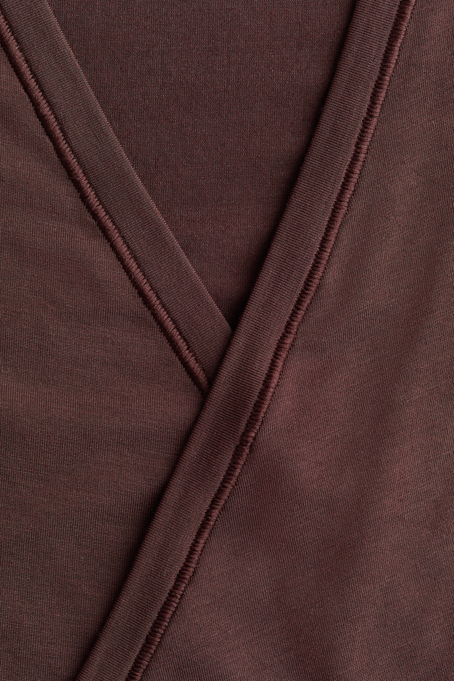 Átlapolt modál sportfelső - Melegbarna/Csokoládé szilva/Fagyos lila/Elefántcsont/Fekete - 2