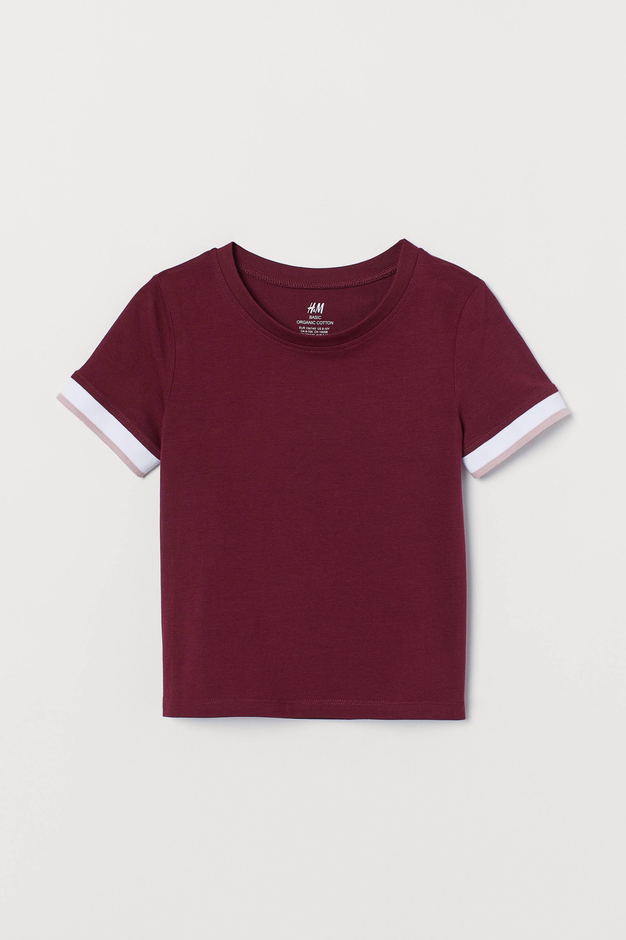 View larger image: Jersey top - Dark red - Kids | H&M 1