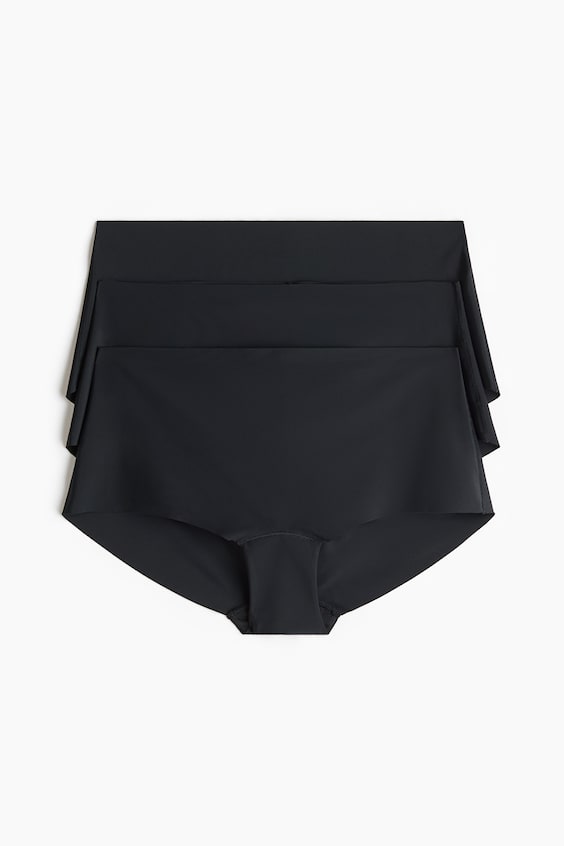 Трусы-шортики Invisible, 3 шт. — H&M