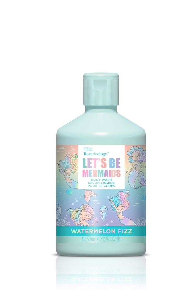 Beauticology Mermaid Watermelon Fizz Body Wash - Vandmelon Pære & Hyldebær - 1