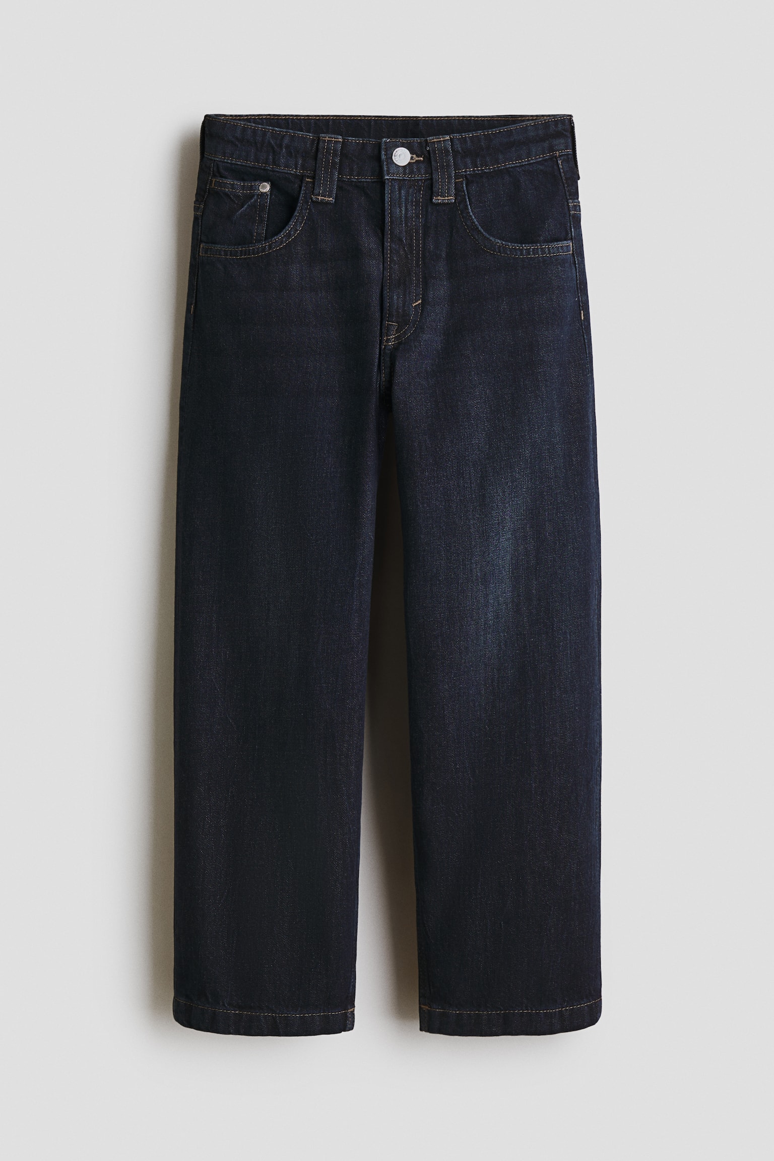 Jeans Baggy Fit - Albastru-denim închis/Gri-prespălat/Negru/Albastru-denim deschis/Albastru-denim/Maro-prespălat/Albastru-denim deschis/Negru-prespălat/Negru-prespălat/Albastru-denim prespălat