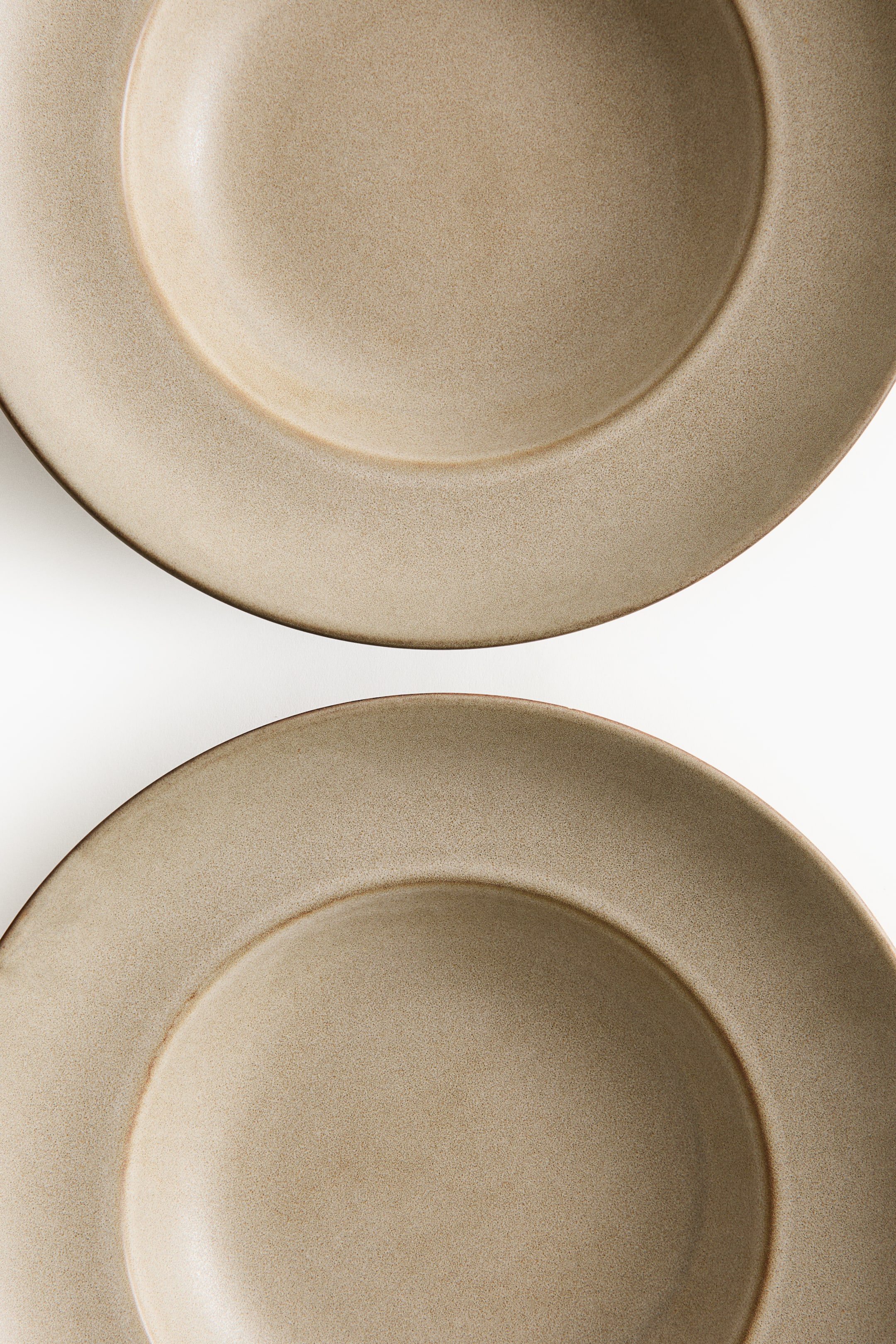 이미지 확대 보기: 리액티브 글레이즈 딥 플레이트 2피스 세트 - 베이지 - Home All | H&M KR 5