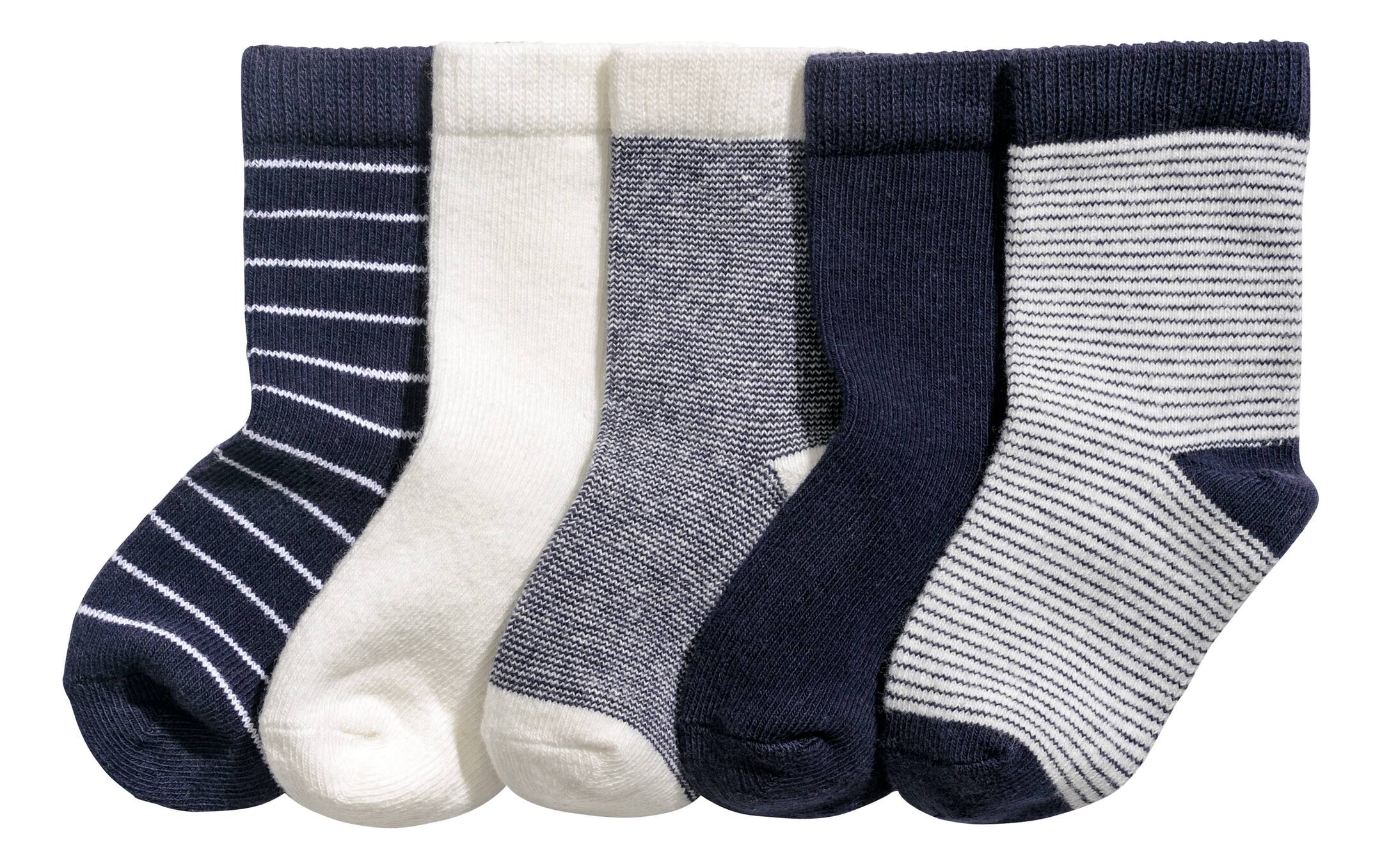 View larger image: 5-pack socks - Dark blue - Kids | H&M 1