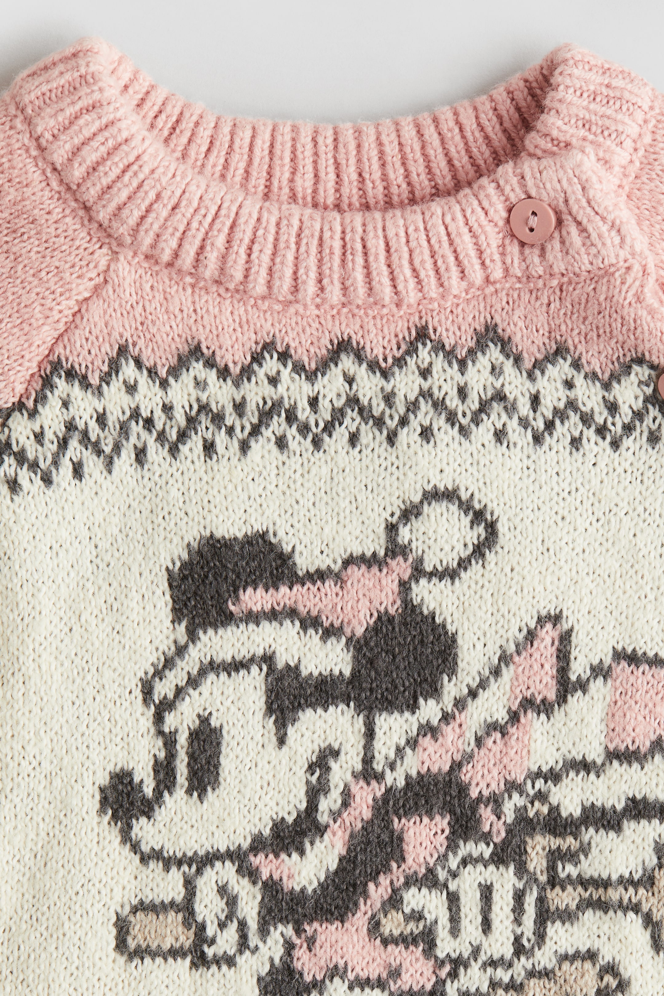 Jacquard-Knit Sweater