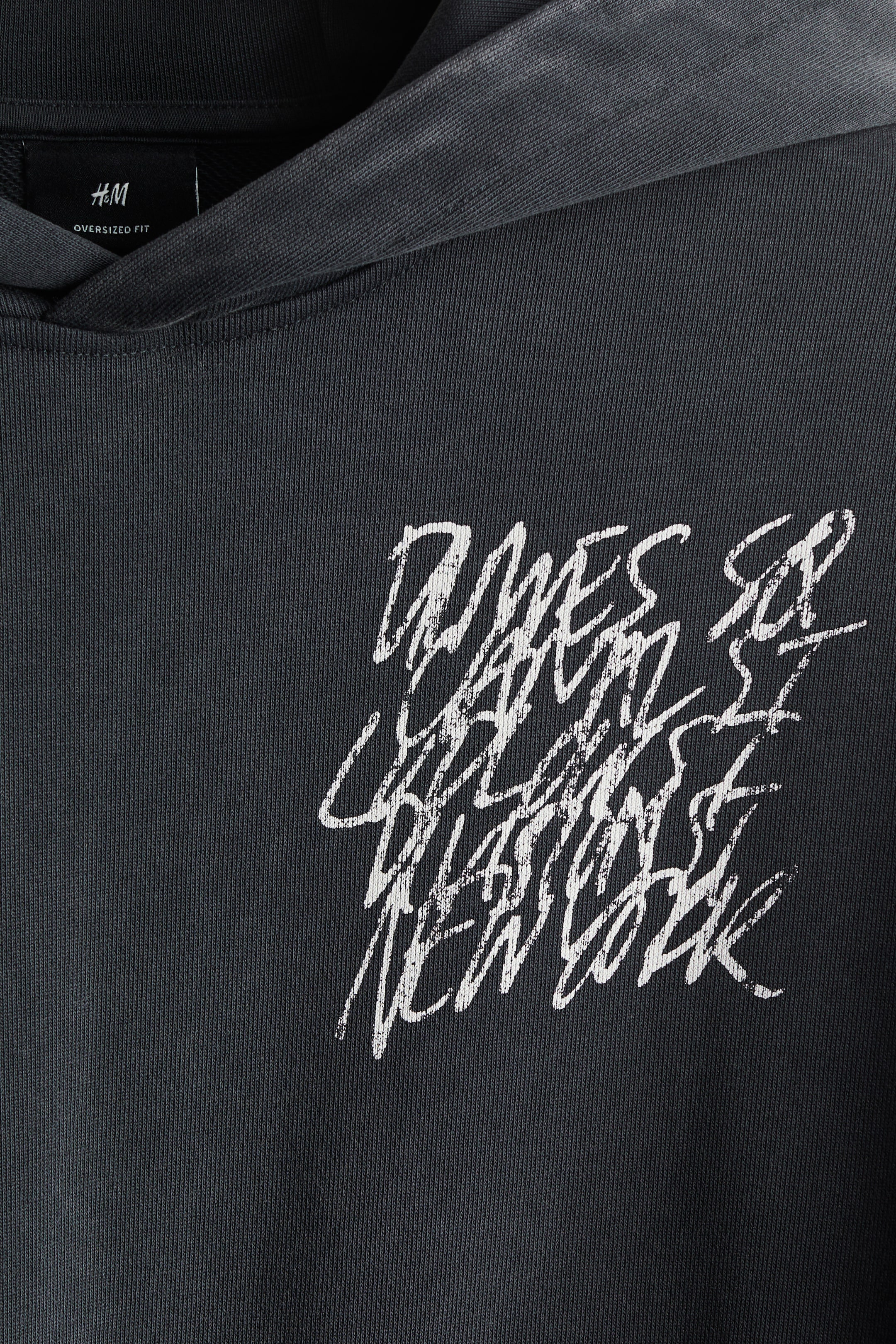 Ampliar la imagen: Sudadera Oversized Fit con diseño - Gris/Dimes Sq - Men | H&M MX 6