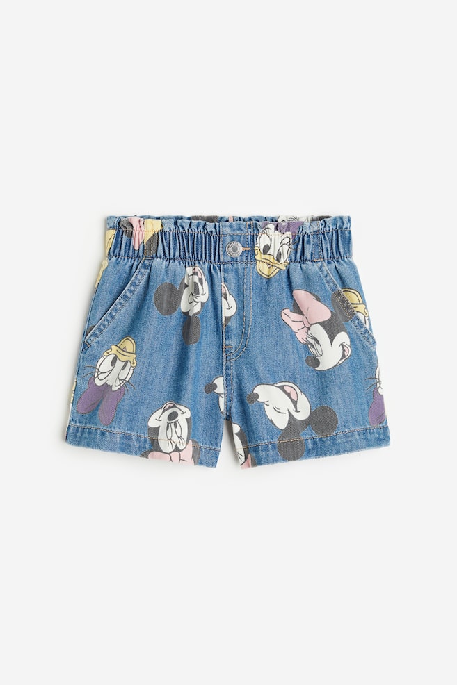 Loose Fit denim shorts - Denim blue/Disney/Light pink/Care Bears - 1
