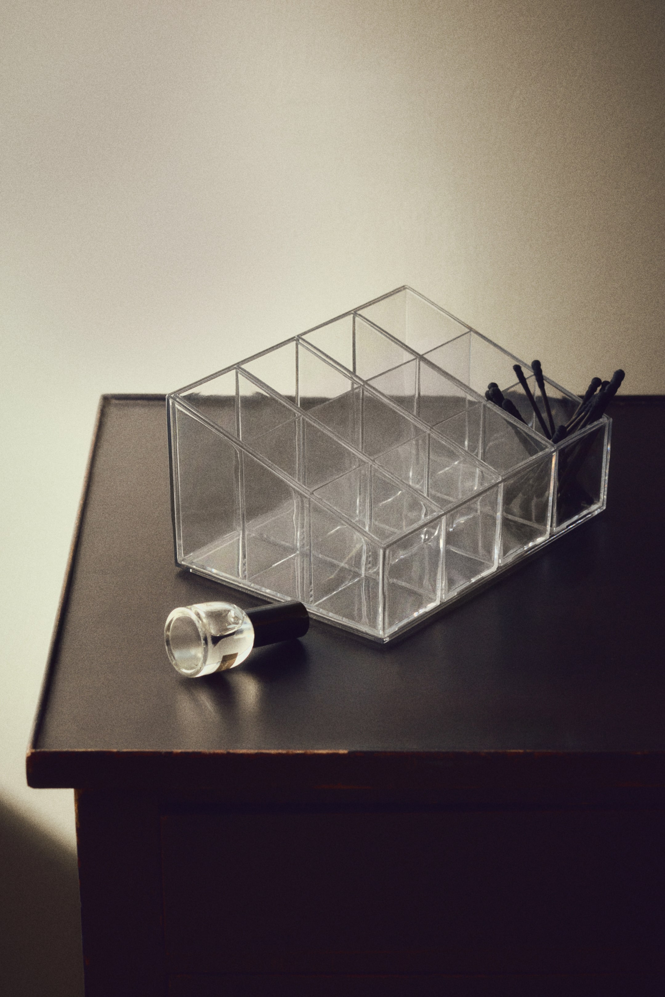 Grösseres Bild ansehen: Modularer Make-up-Organizer - Transparent | H&M CH 1