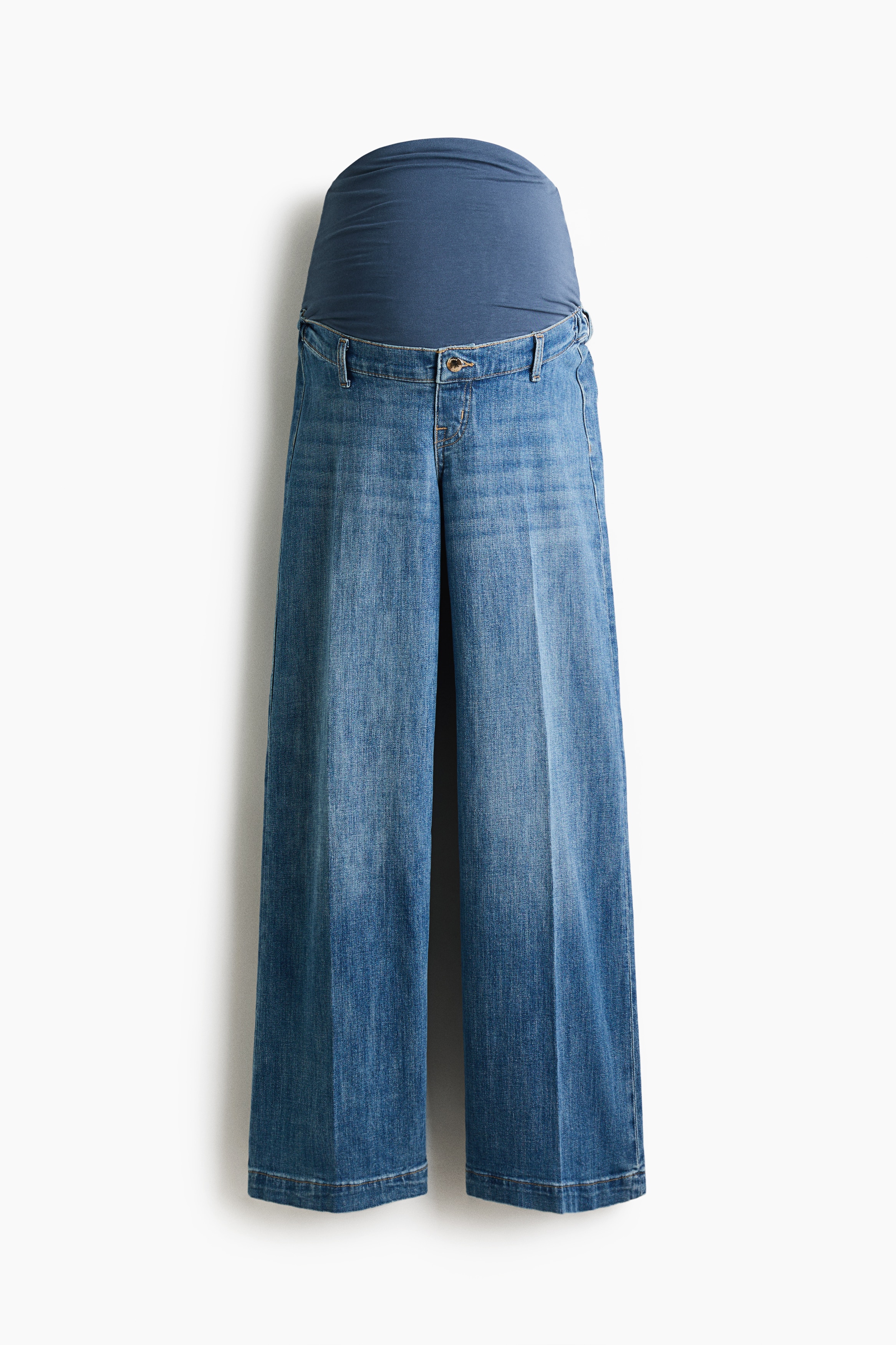MAMA Wide Leg Jeans - Bleu denim/Bleu denim clair/Bleu denim foncé