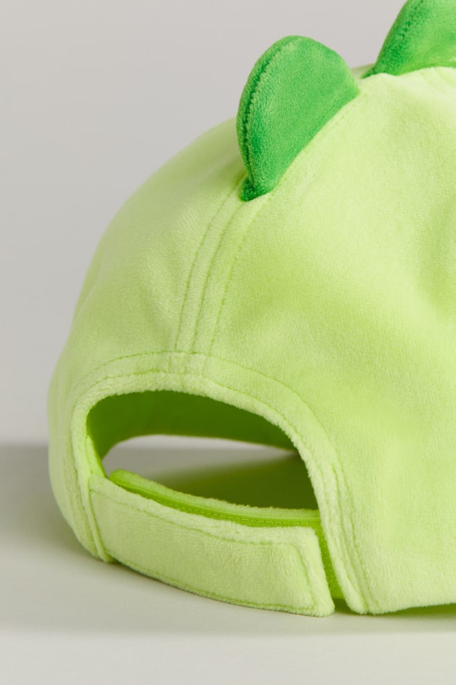 Appliquéd velour cap - Bright green/Squishmallows - 3