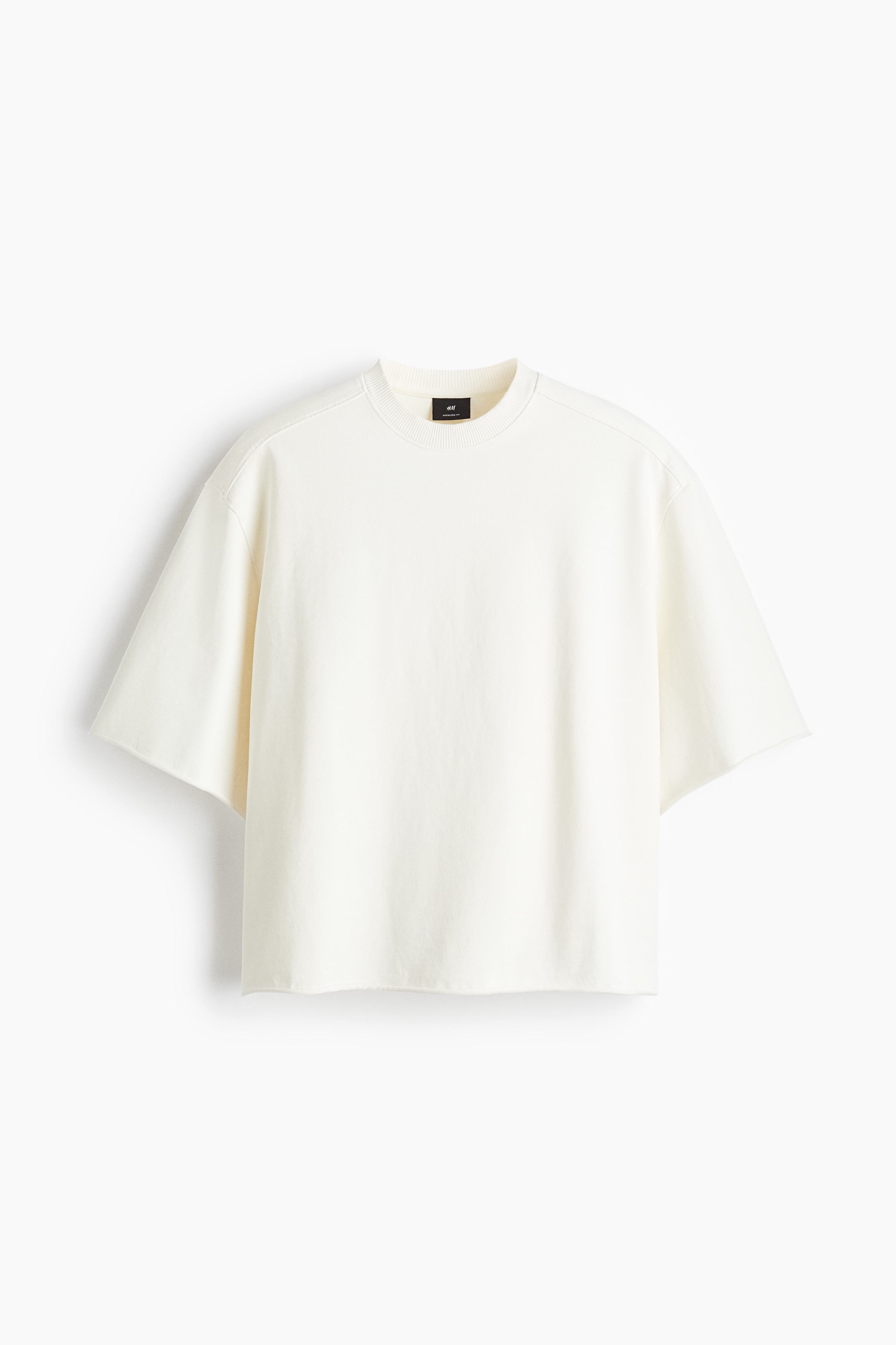 T-shirt Oversized Fit - Blanc/Bleu clair/Noir/Rose clair