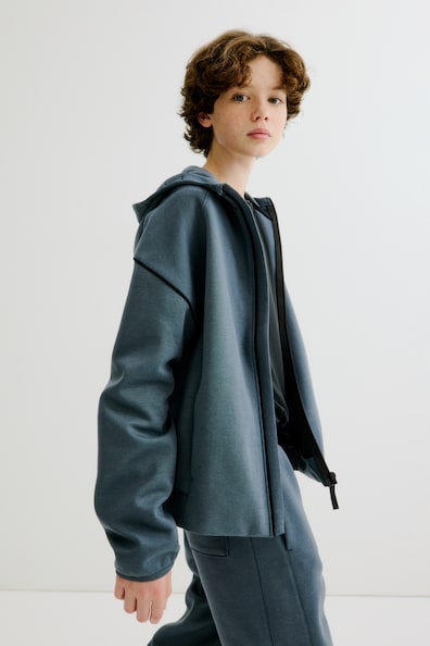 フルジップ スポーツフーデッドトップス DryMove™