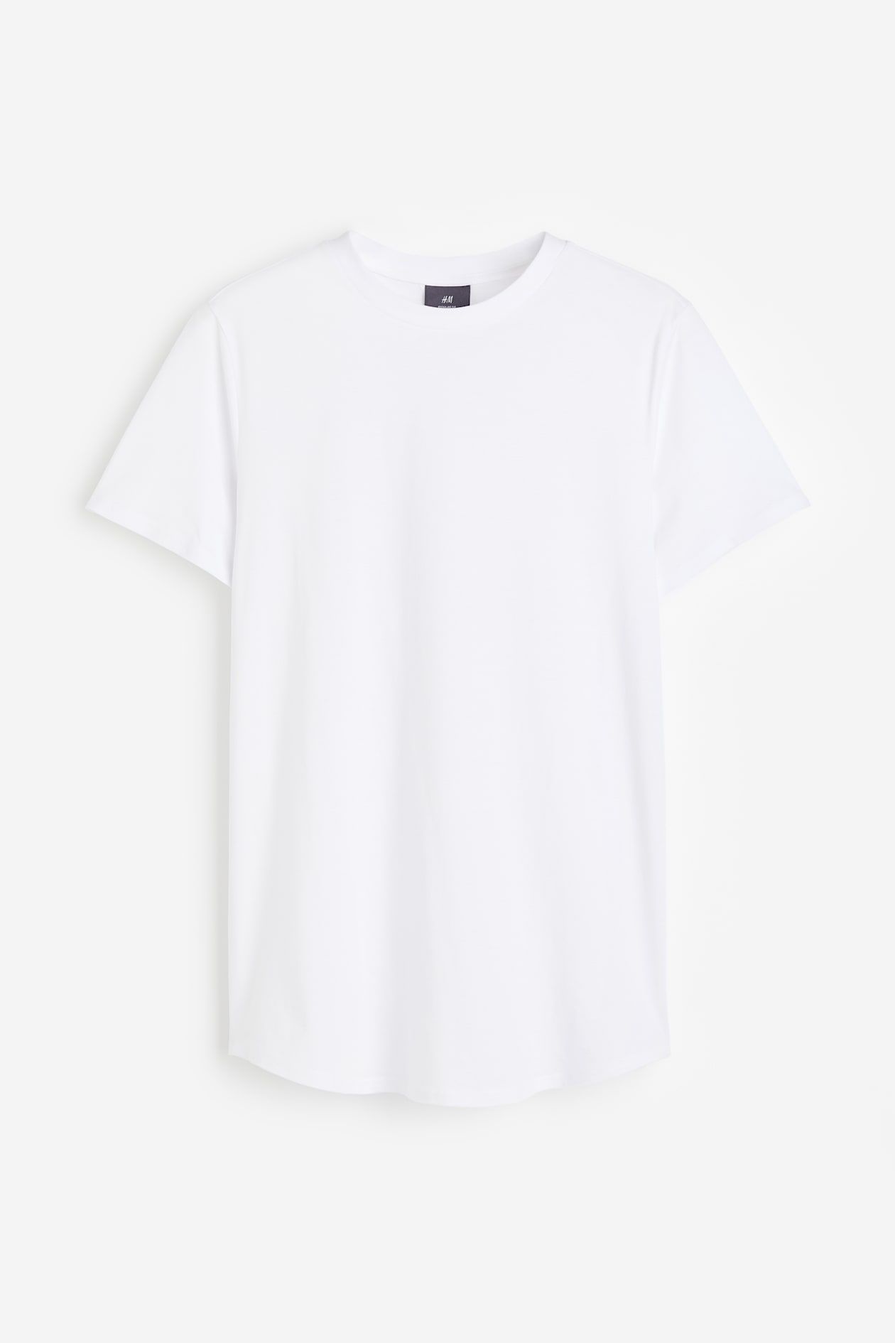 レギュラーフィット ロングTシャツ - ホワイト - Men | H&M JP