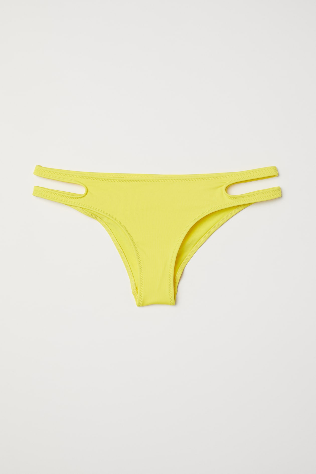 Cheeky bikini bottoms Low waist Yellow Ladies H&M GB