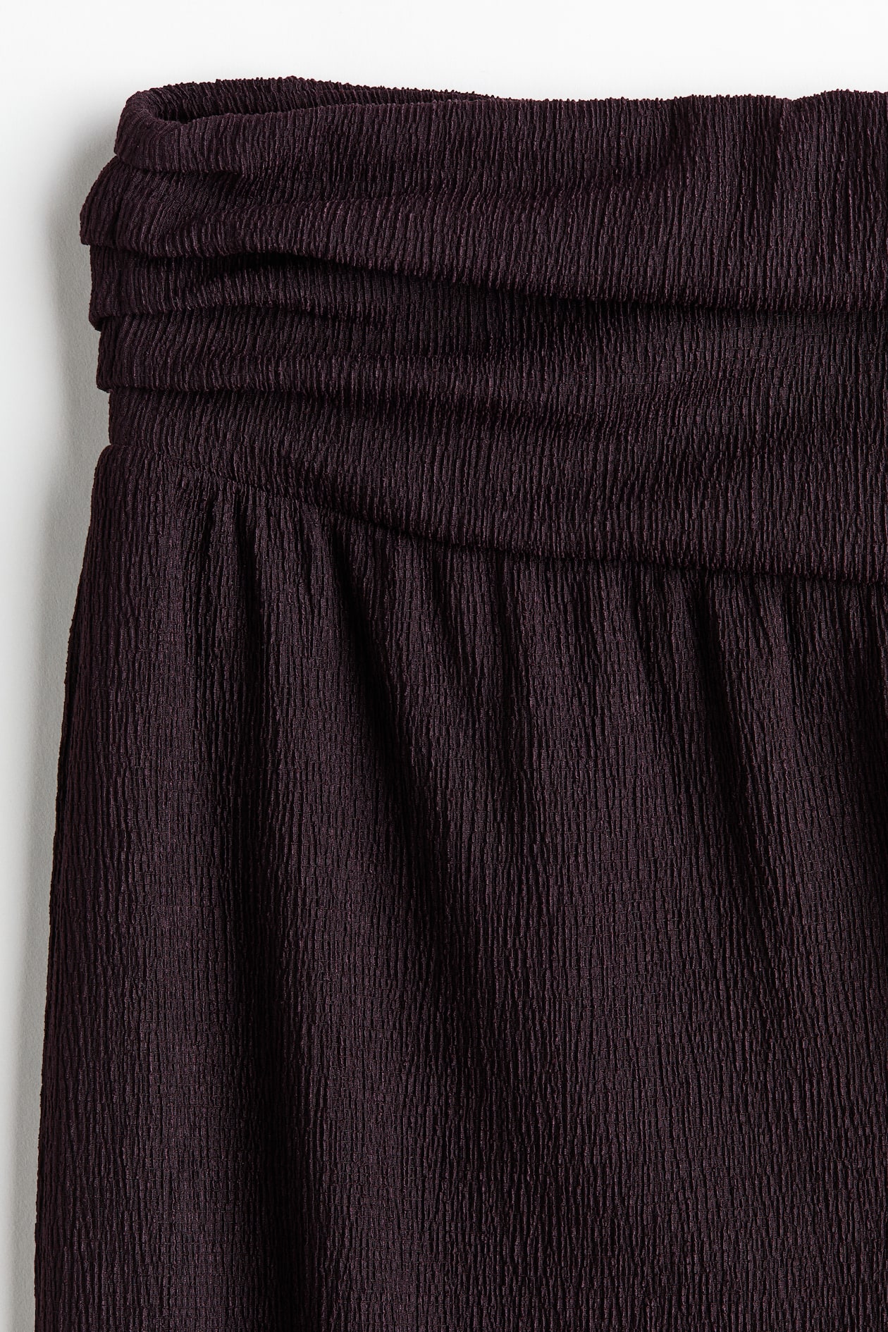 Wide-Leg Gathered-Waist Pants - image 2