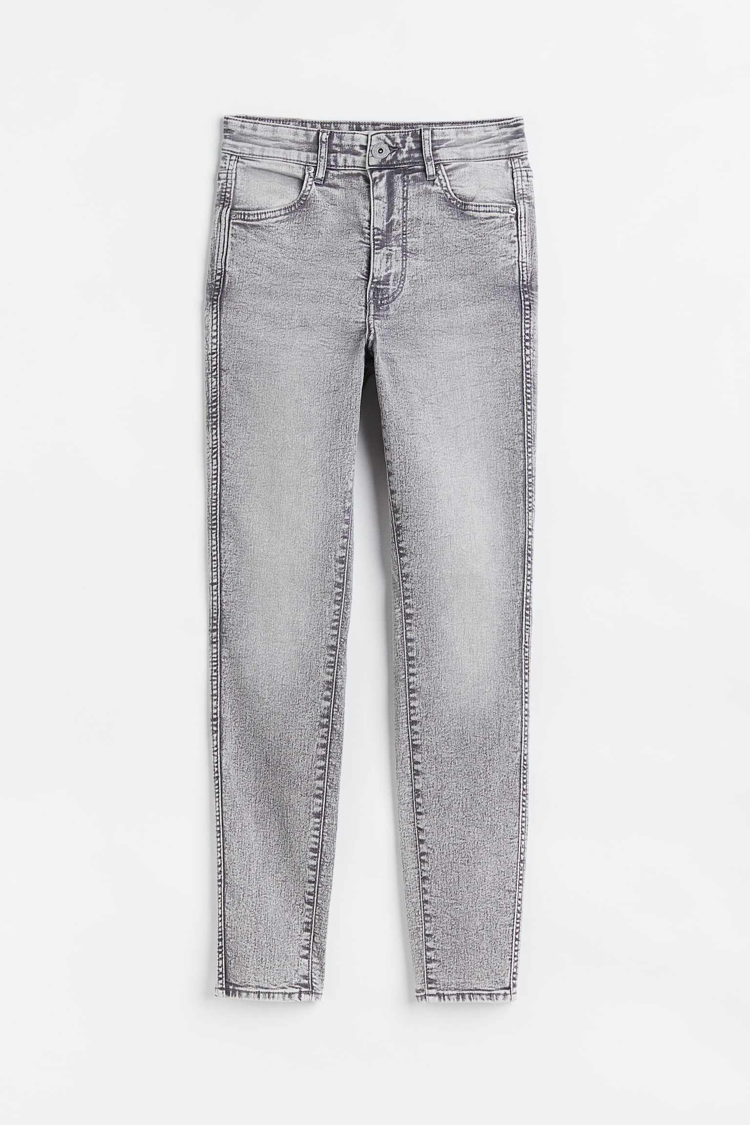 Skinny High Ankle Jeans - Light grey/Black/Light denim blue/Denim blue/Dark denim blue/Dark denim grey - 1