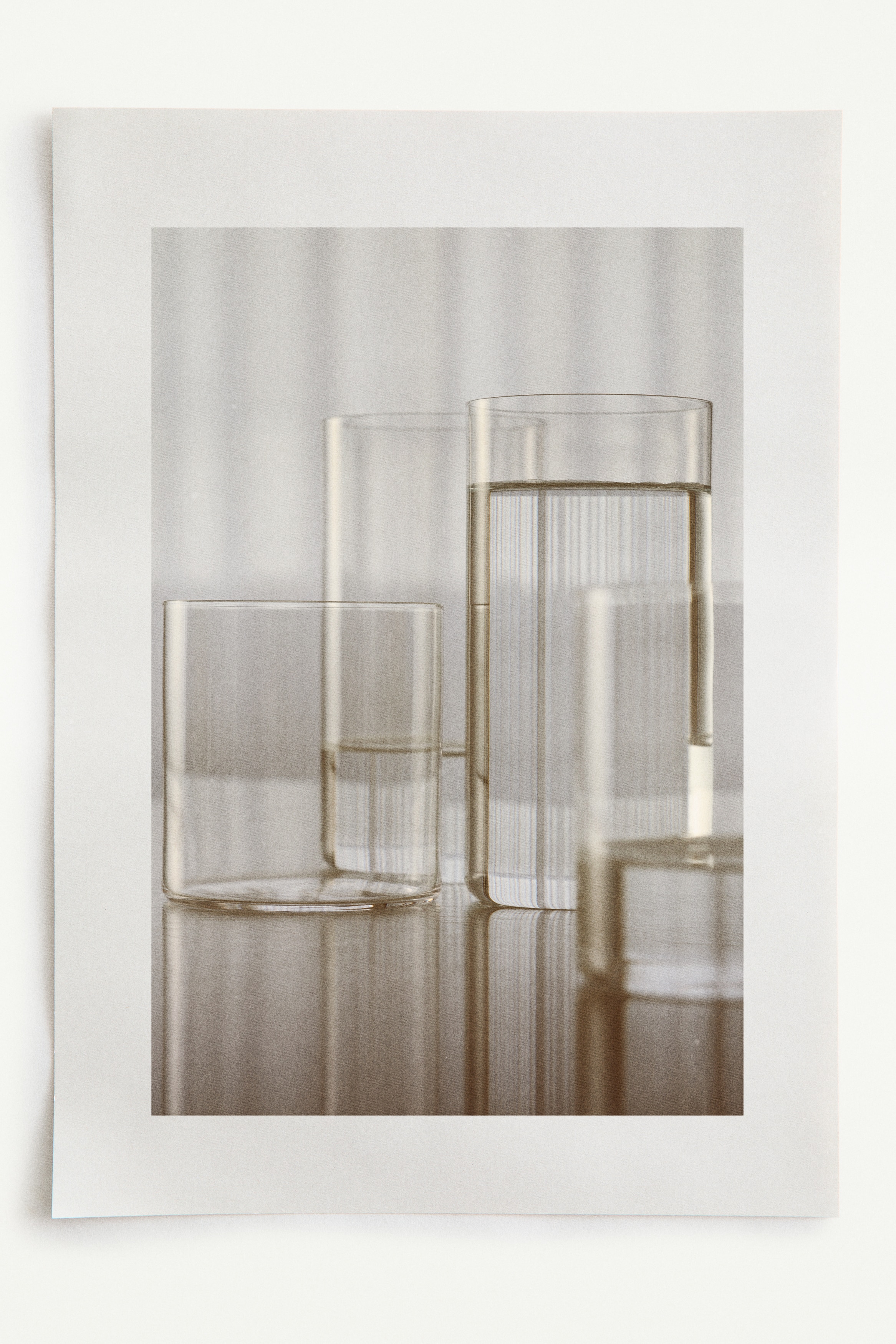 Pack de 2 copos em vidro delicado - Transparente