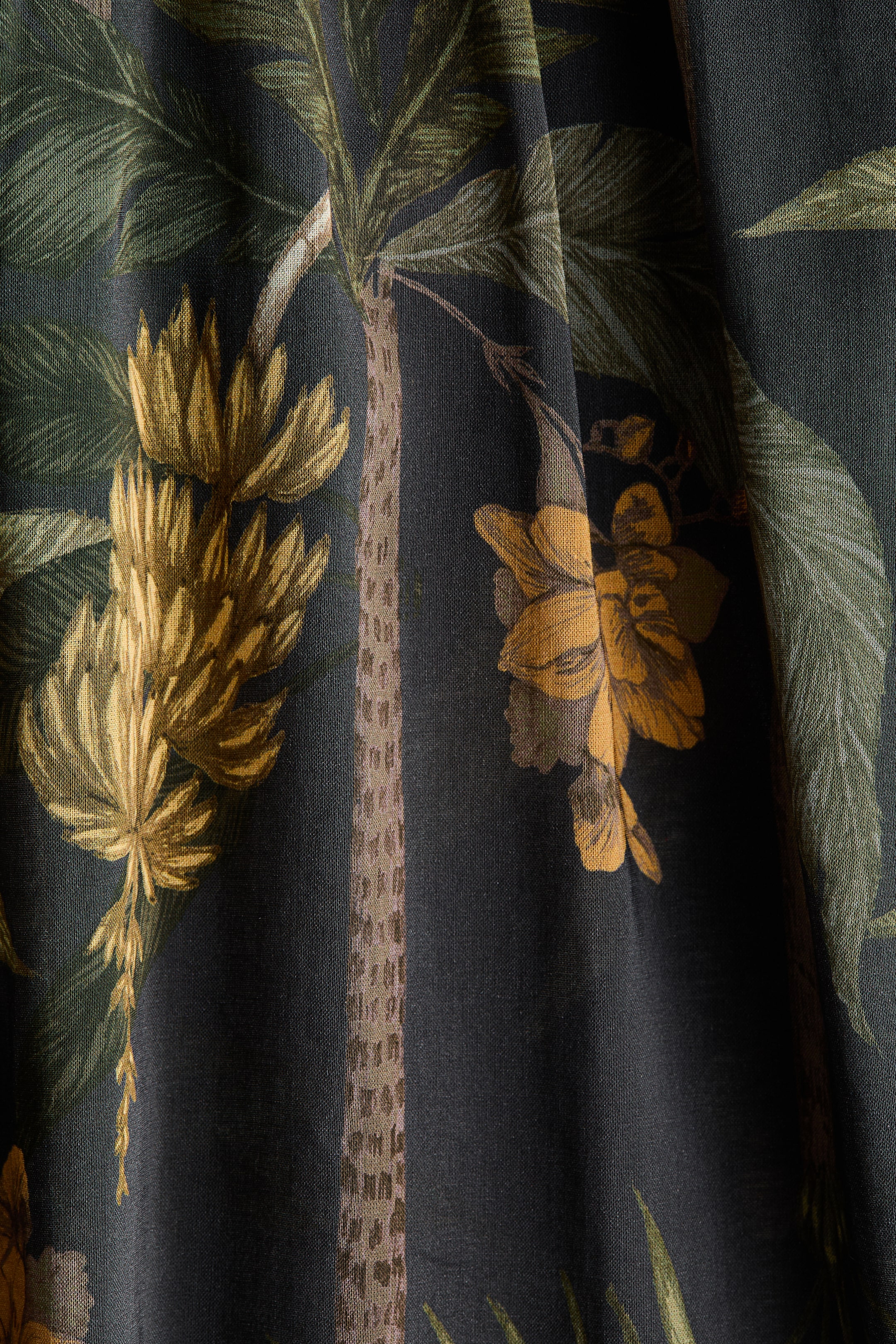 Jupe ample en viscose mélangée