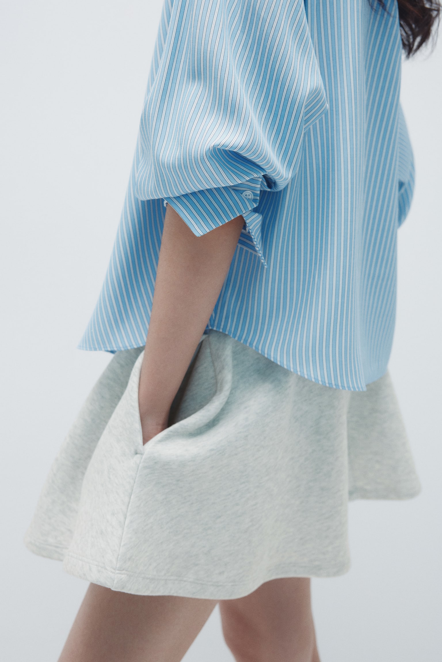 스쿠버 스코트 - 라이트 그레이 멜란지/다크 그레이 - 4