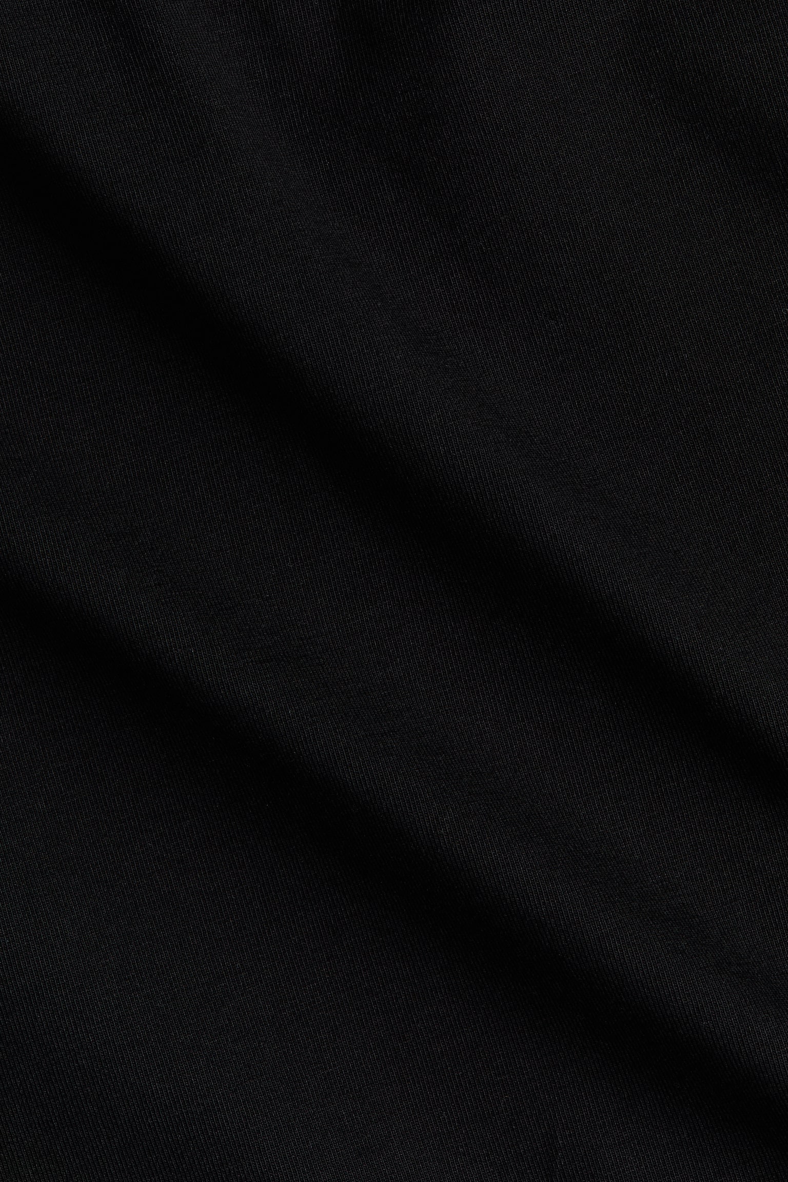 Женская футболка H&M Fitted Cotton-Blend, цвет: Чёрный — фото 5