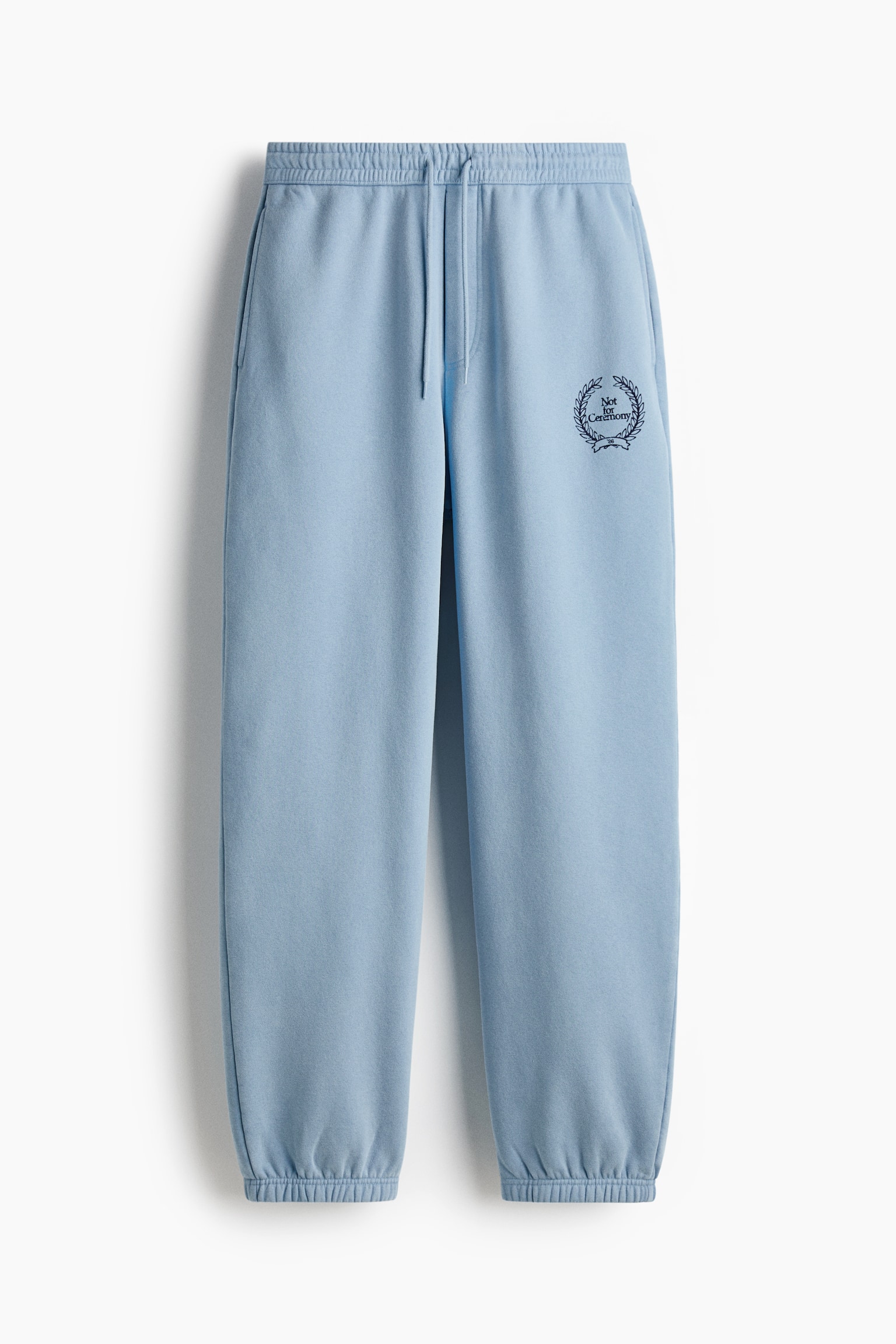 Loose-Fit Sweatpants - Light blue/Gray melange/Fortes Fortuna/Bright green