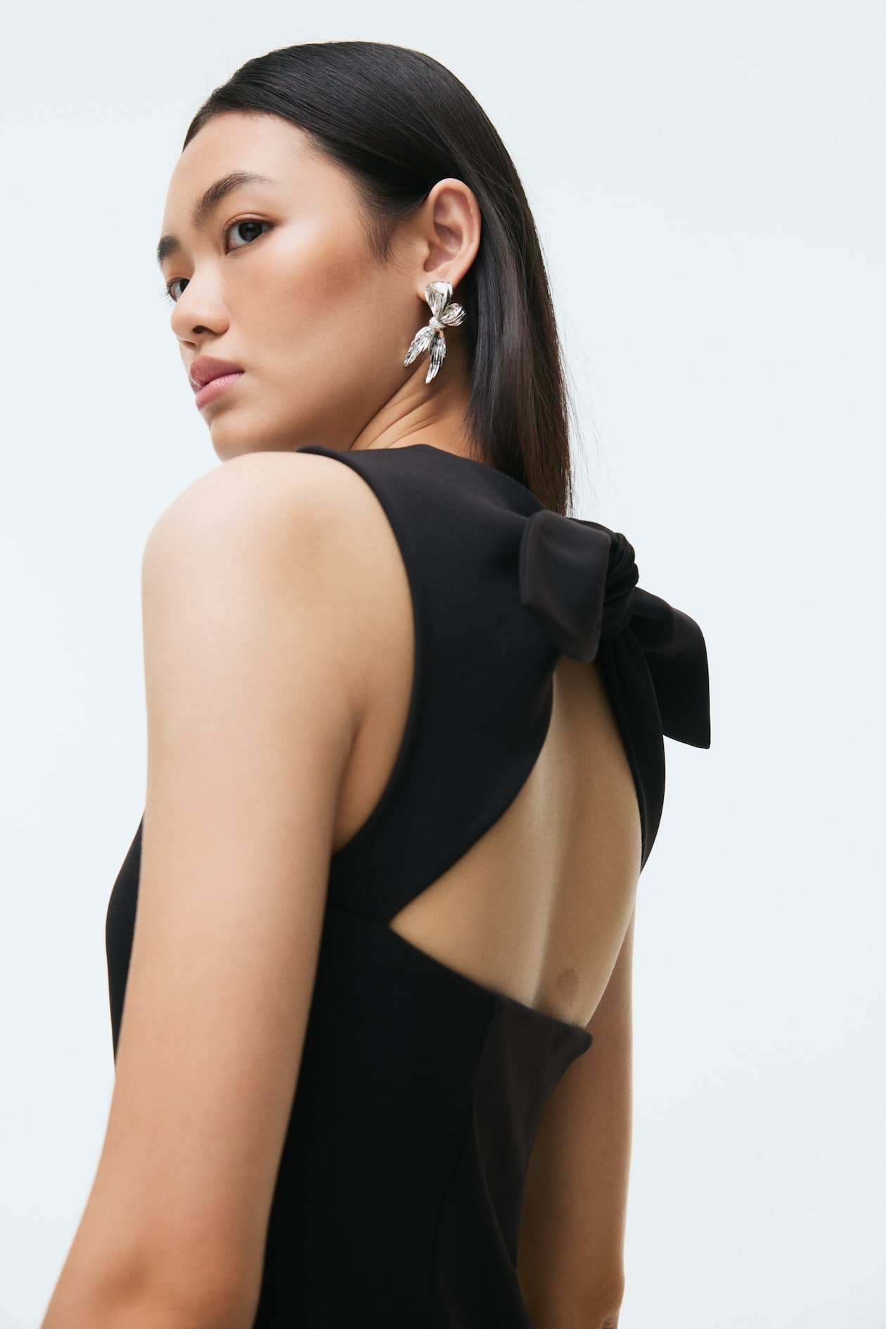 Open-Back Mini Dress - image 2