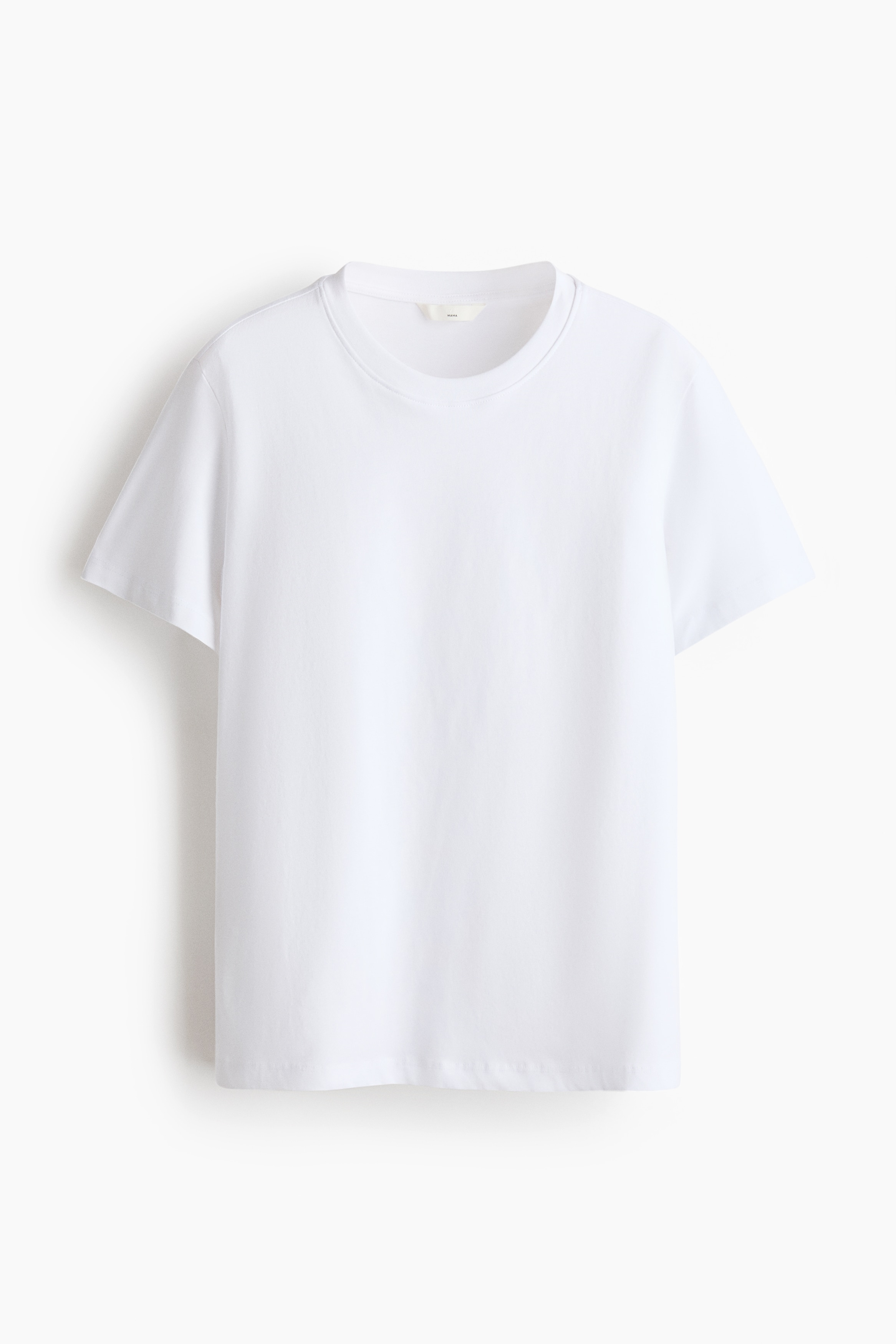 MAMA Cotton nursing T-shirt - White/Black/White