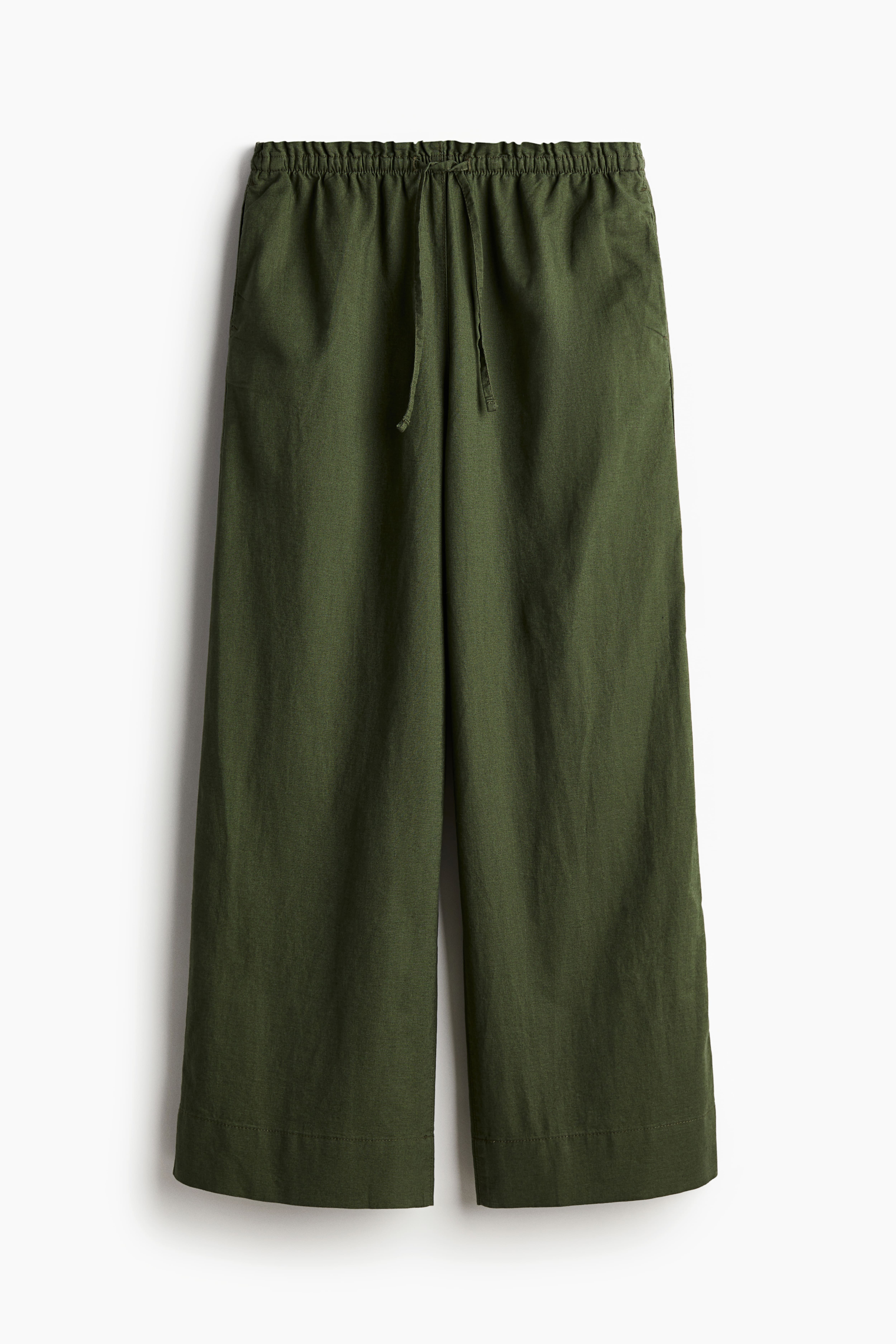 H&m slacks cropped leg best sale