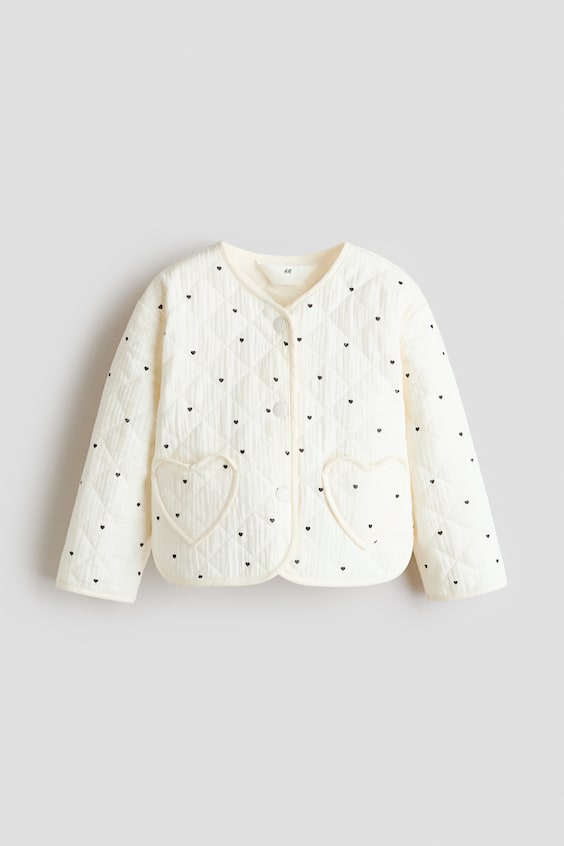 Детские куртки H&M Quilted Muslin Jacket
