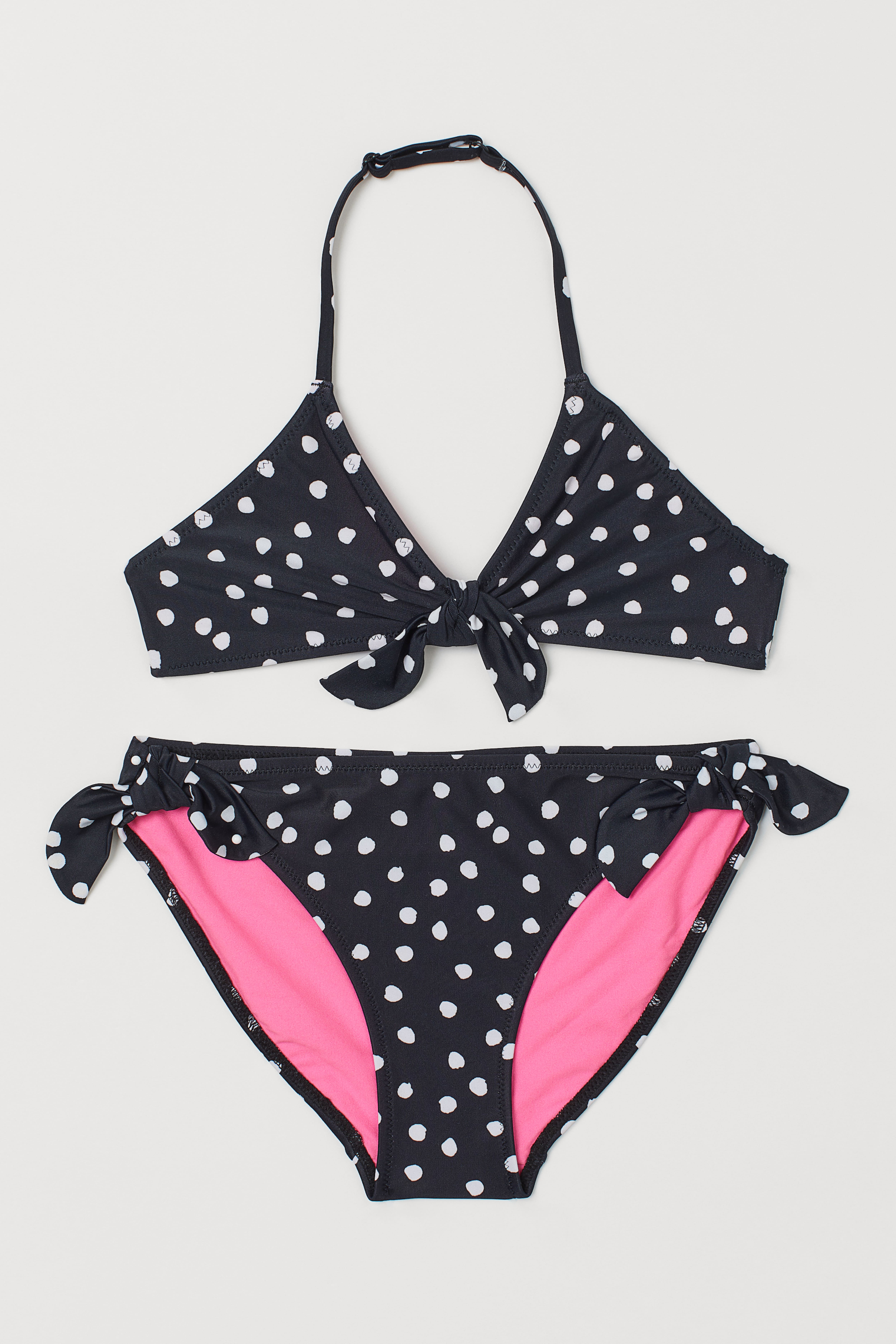 H&m polka dot swimsuit best sale