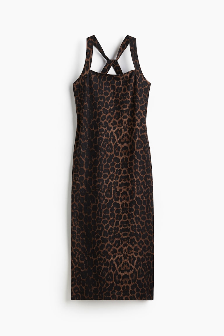 Women's Green Linen-Blend Dress | H&M US