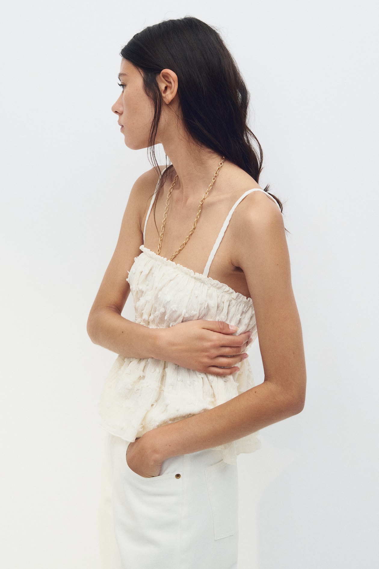 Textured Jersey Top - image 3
