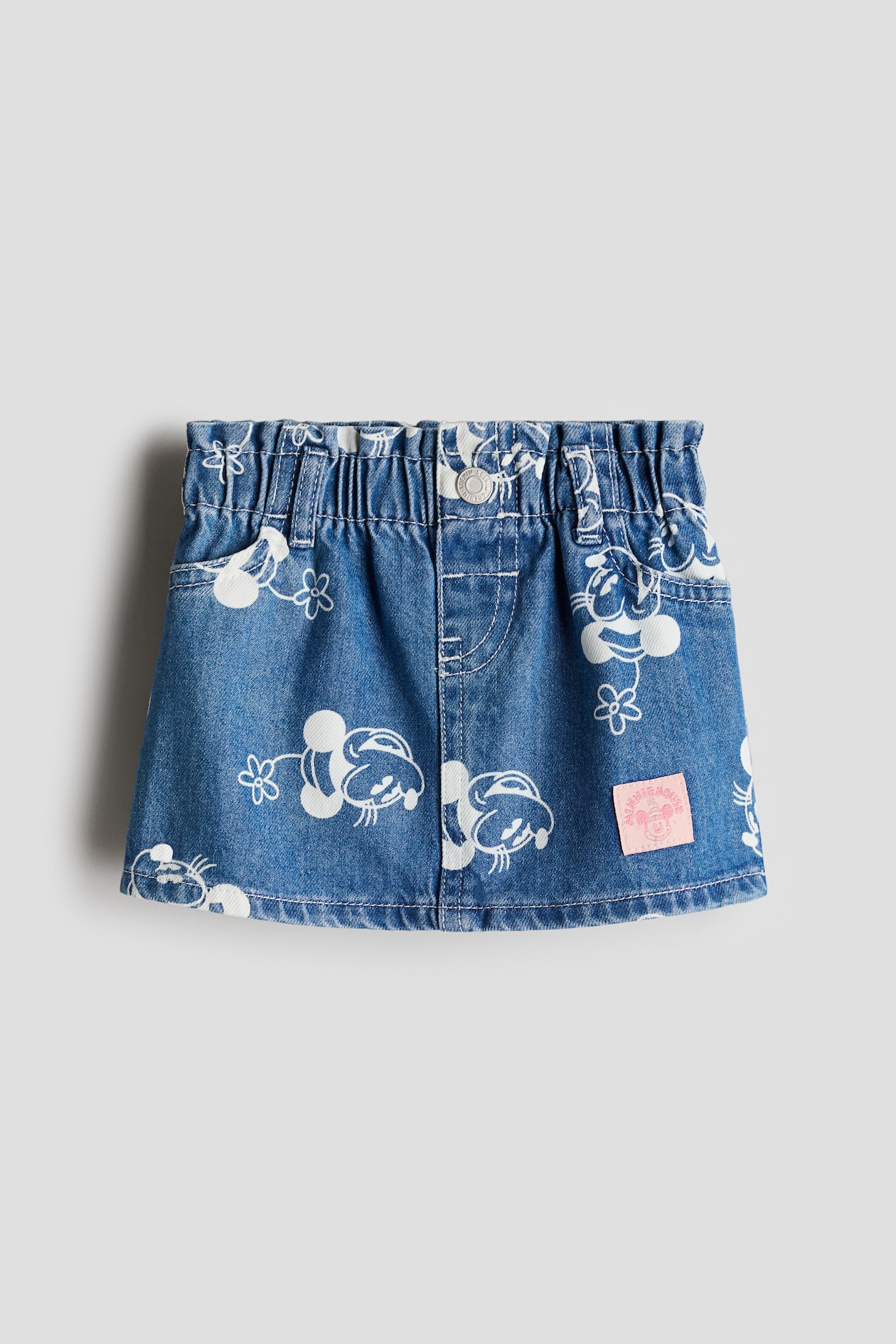 Falda de denim con diseño - Azul/Minnie Mouse - Kids | H&M MX