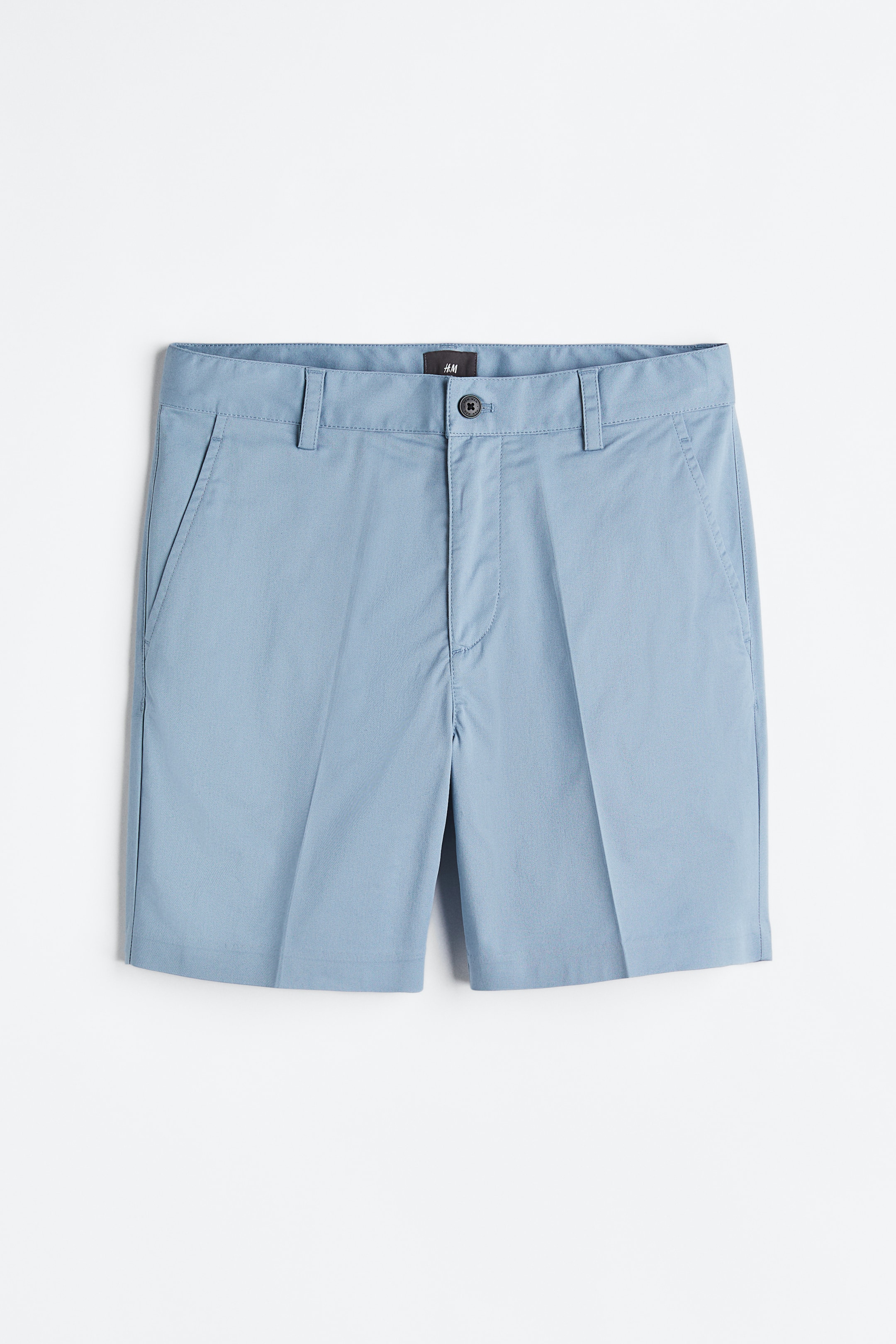 View larger image: Regular Fit Chino shorts - Light blue - Men | H&M IN 1