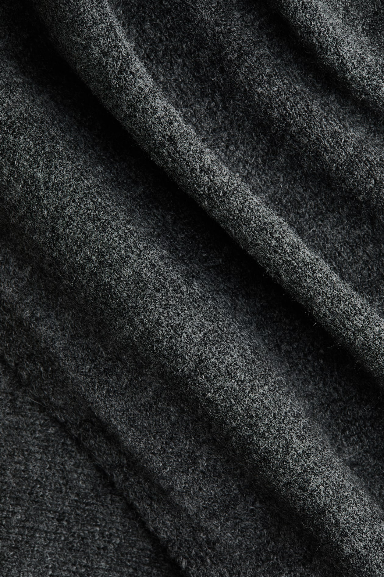 Oversized Scarf-Detail Sweater - image 5